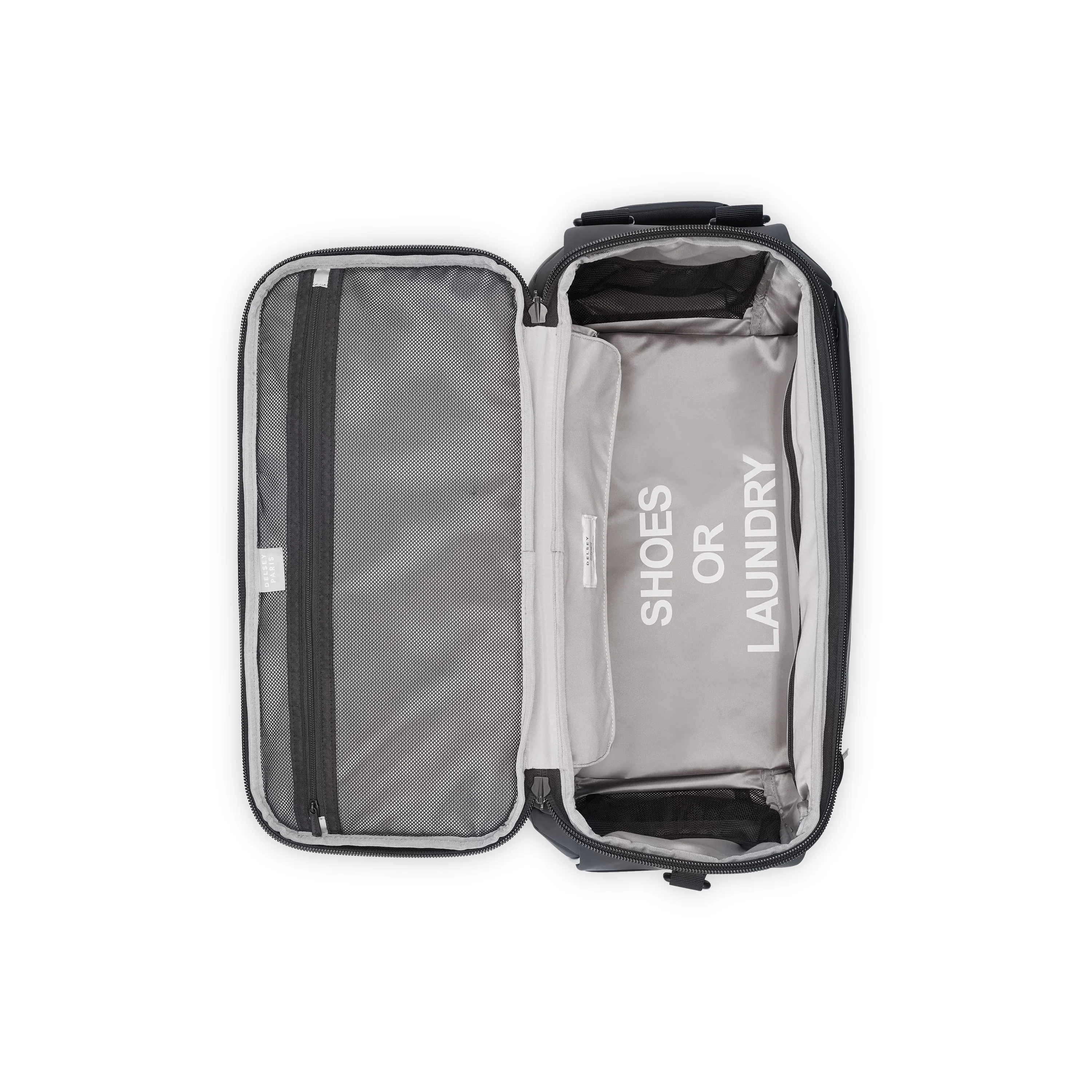 AVENTURE | Kabine Hybrid-Reisetasche-Rucksack 46L SCHWARZ
