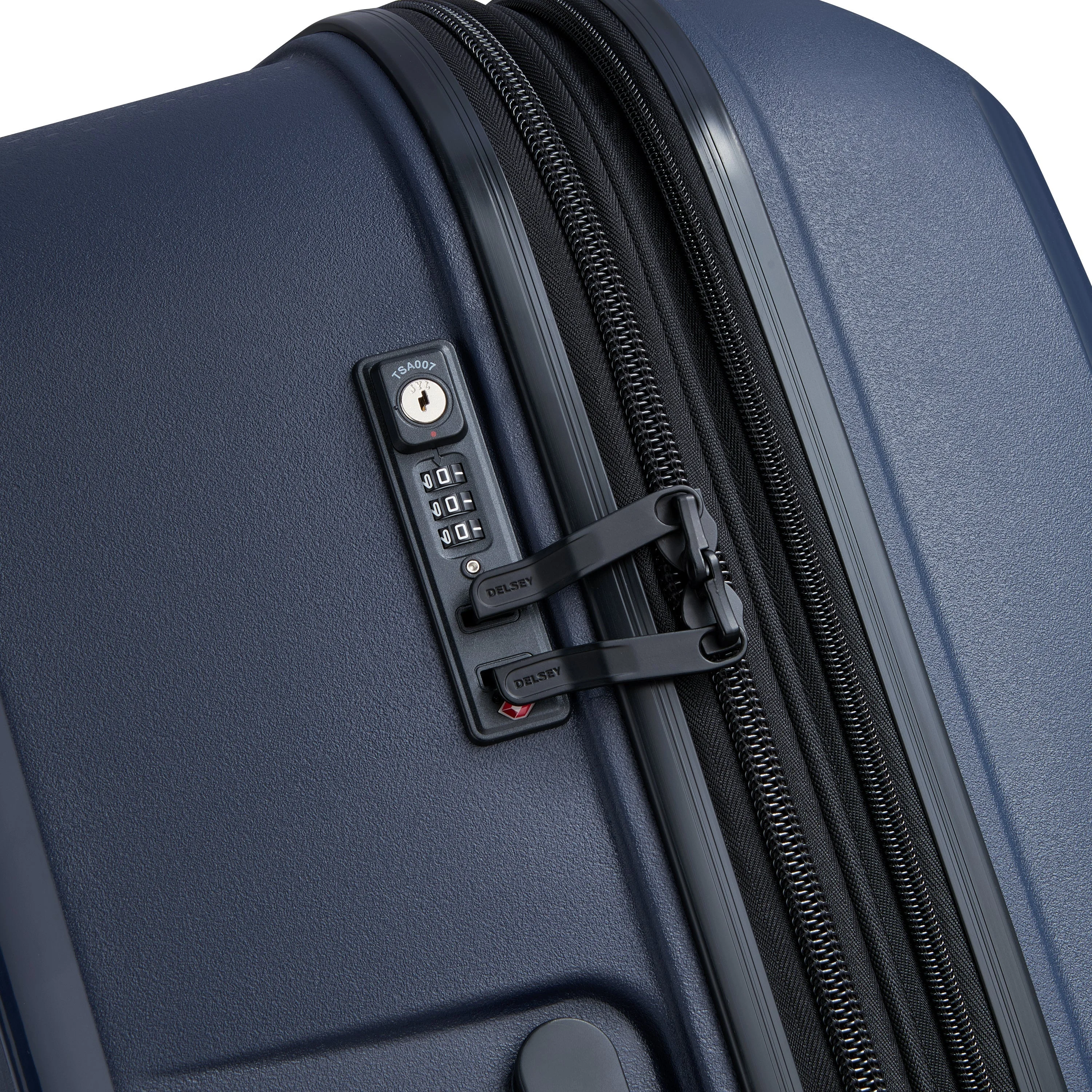 BELMONT PLUS | Check-in Extra Large Koffer Erweiterbar 82.5 CM BLAU