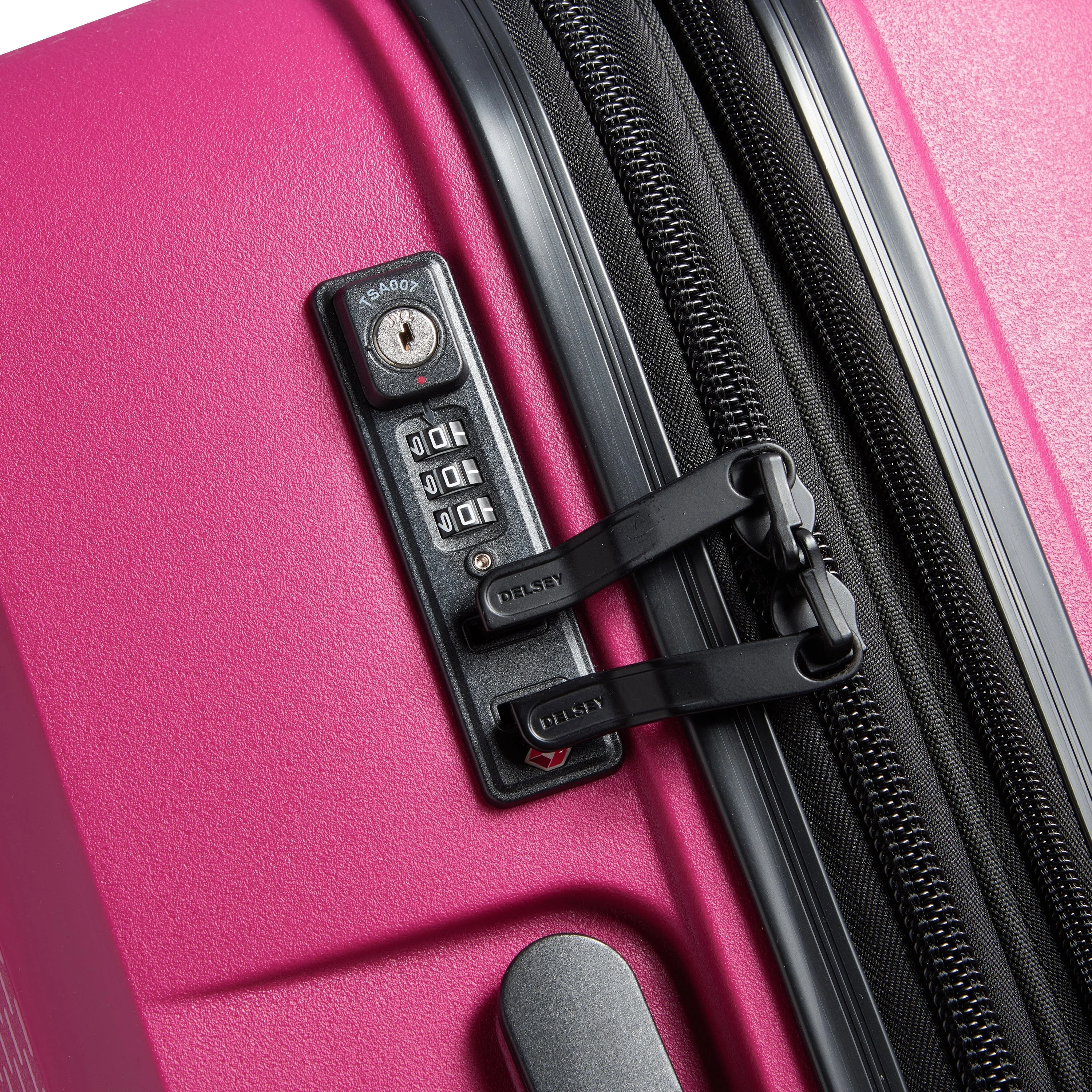 BELMONT PLUS | Check-in Large Koffer Erweiterbar 70.5 CM HIMBEER