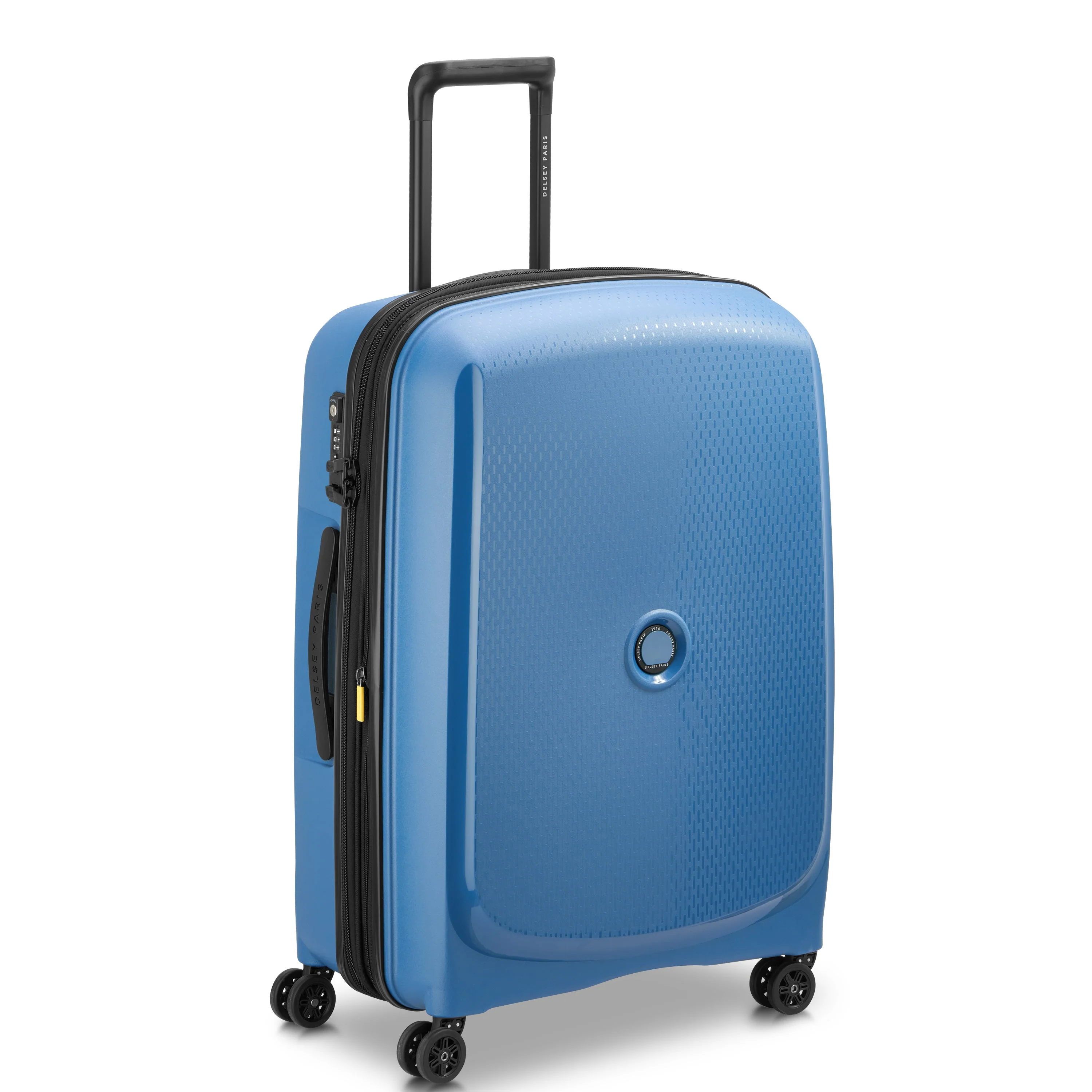BELMONT PLUS | Check-in Large Koffer Erweiterbar 70.5 CM ZINK BLAU