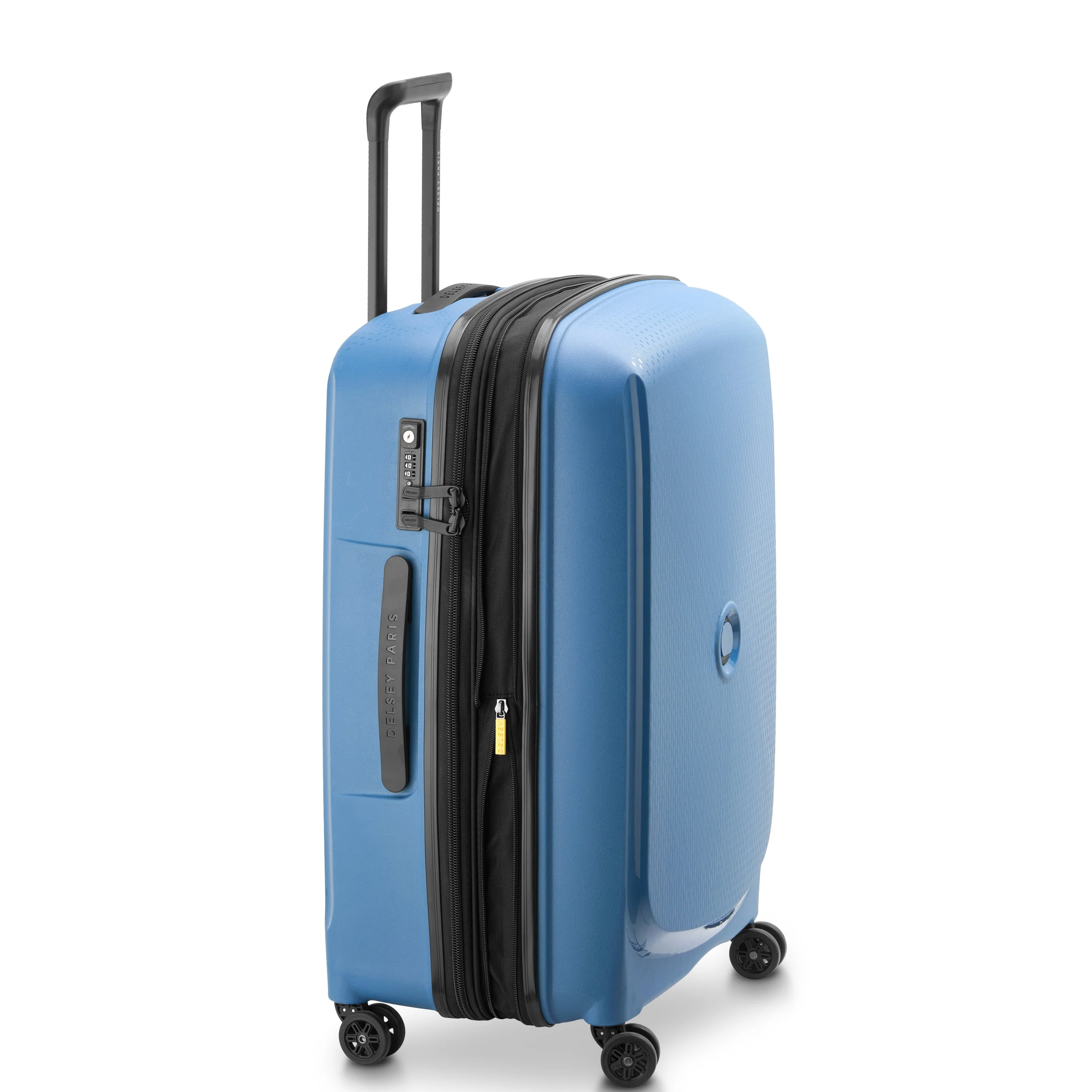 BELMONT PLUS | Check-in Large Koffer Erweiterbar 70.5 CM ZINK BLAU