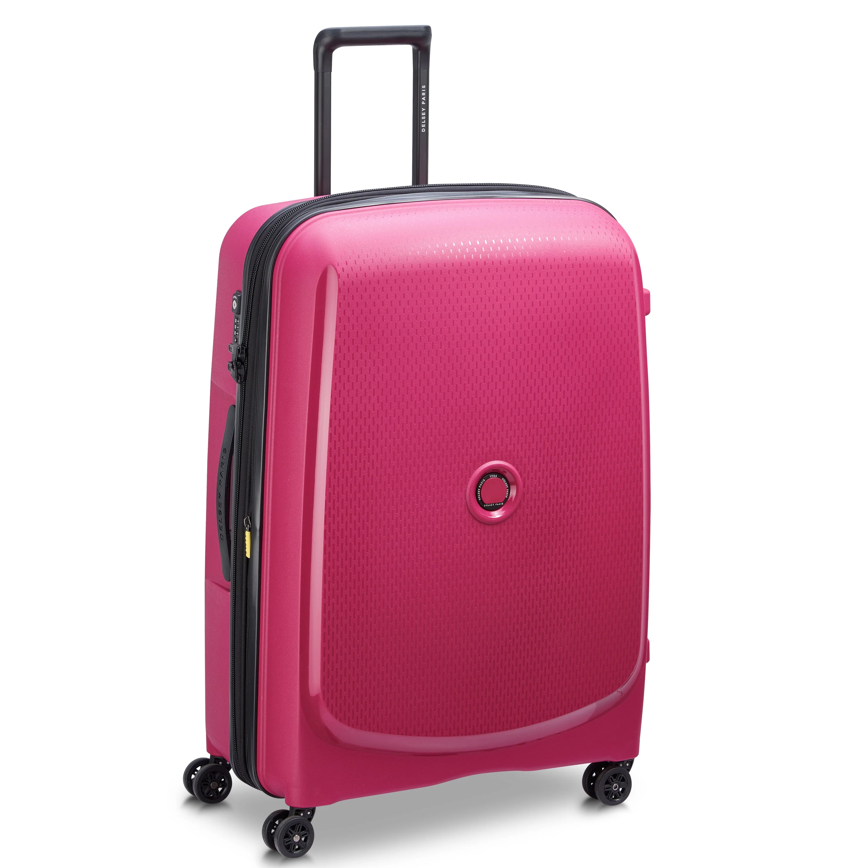 BELMONT PLUS | Check-in Large Koffer Erweiterbar 76 CM HIMBEER