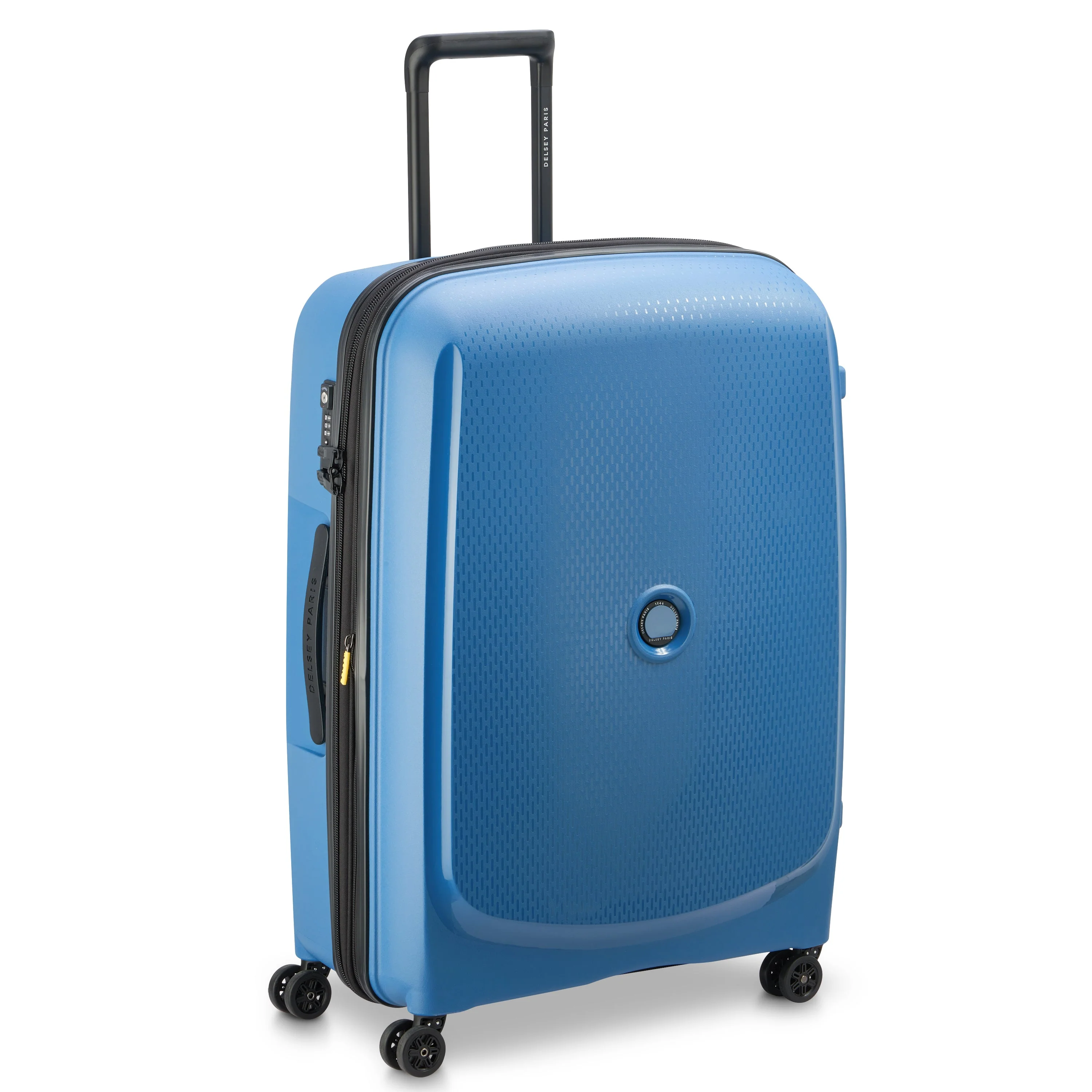 BELMONT PLUS | Check-in Large Koffer Erweiterbar 76 CM ZINK BLAU