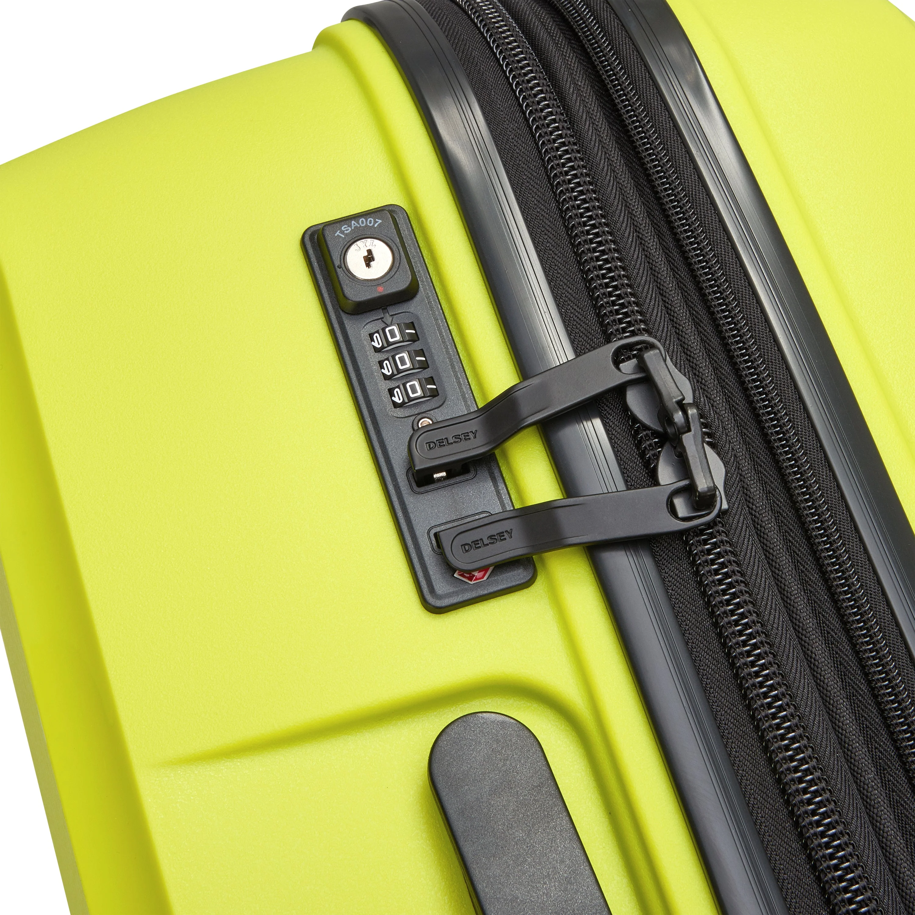 BELMONT PLUS | Kabine Koffer Erweiterbar 55 CM GRUEN CHARTREUSE