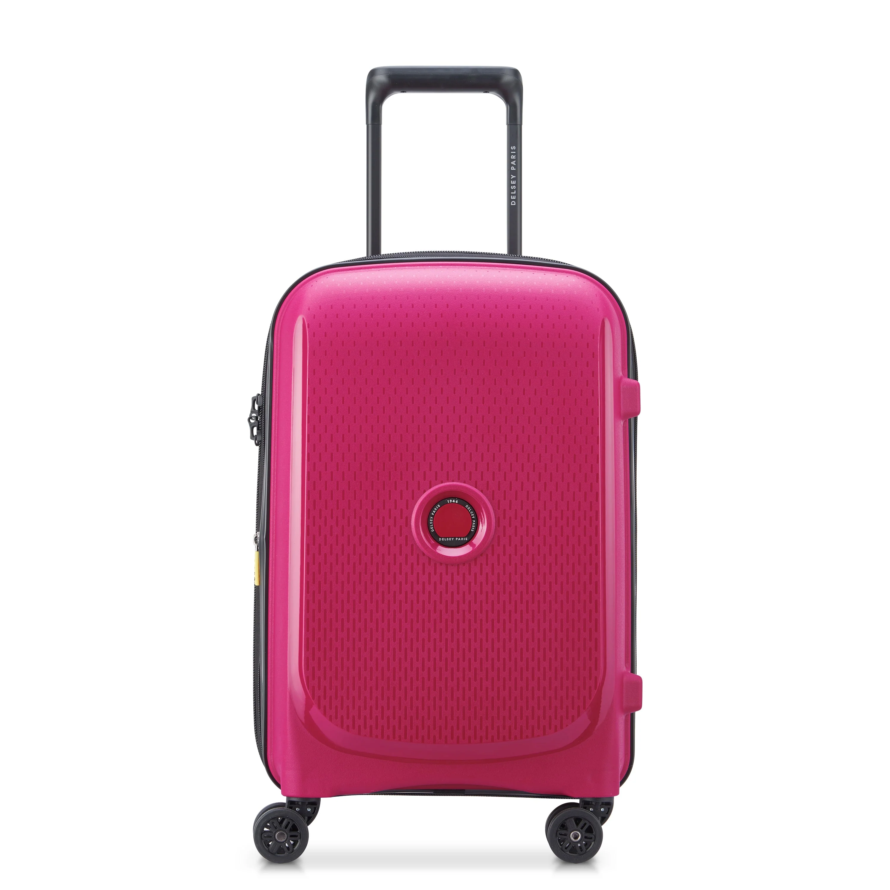BELMONT PLUS | Kabine Koffer Erweiterbar 55 CM HIMBEER