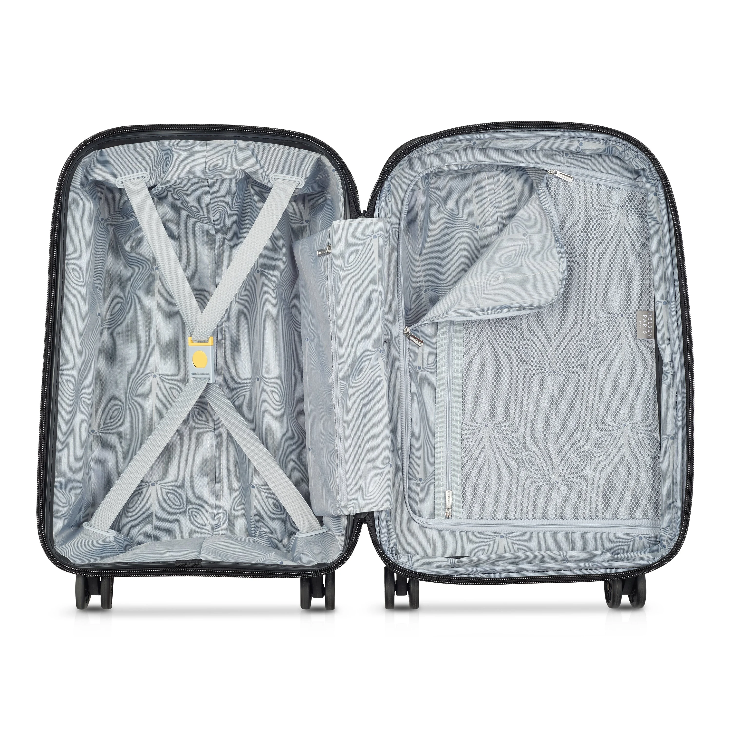 BELMONT PLUS | Kabine Koffer Erweiterbar 55 CM HIMBEER