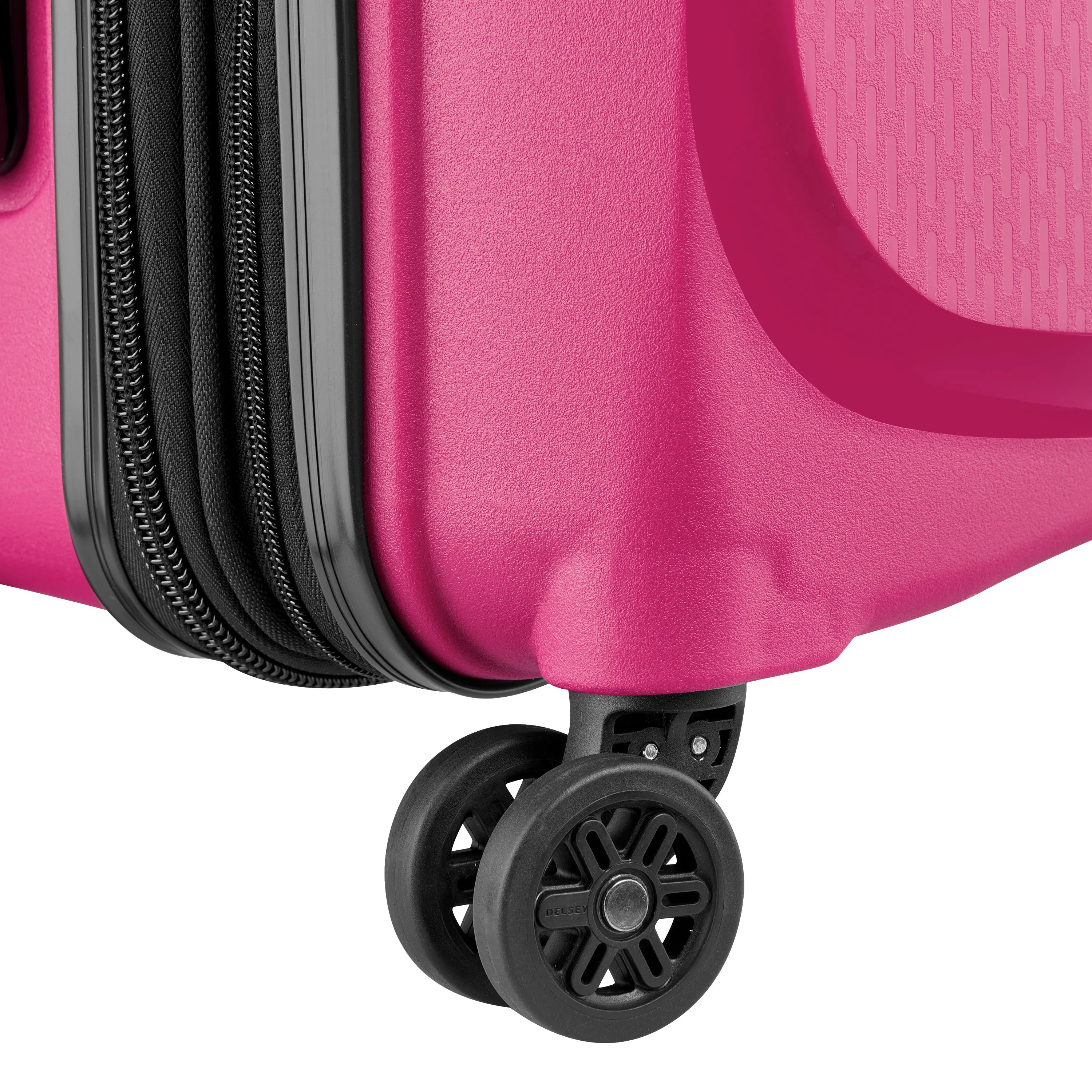 BELMONT PLUS | Kabine Koffer Erweiterbar 55 CM HIMBEER
