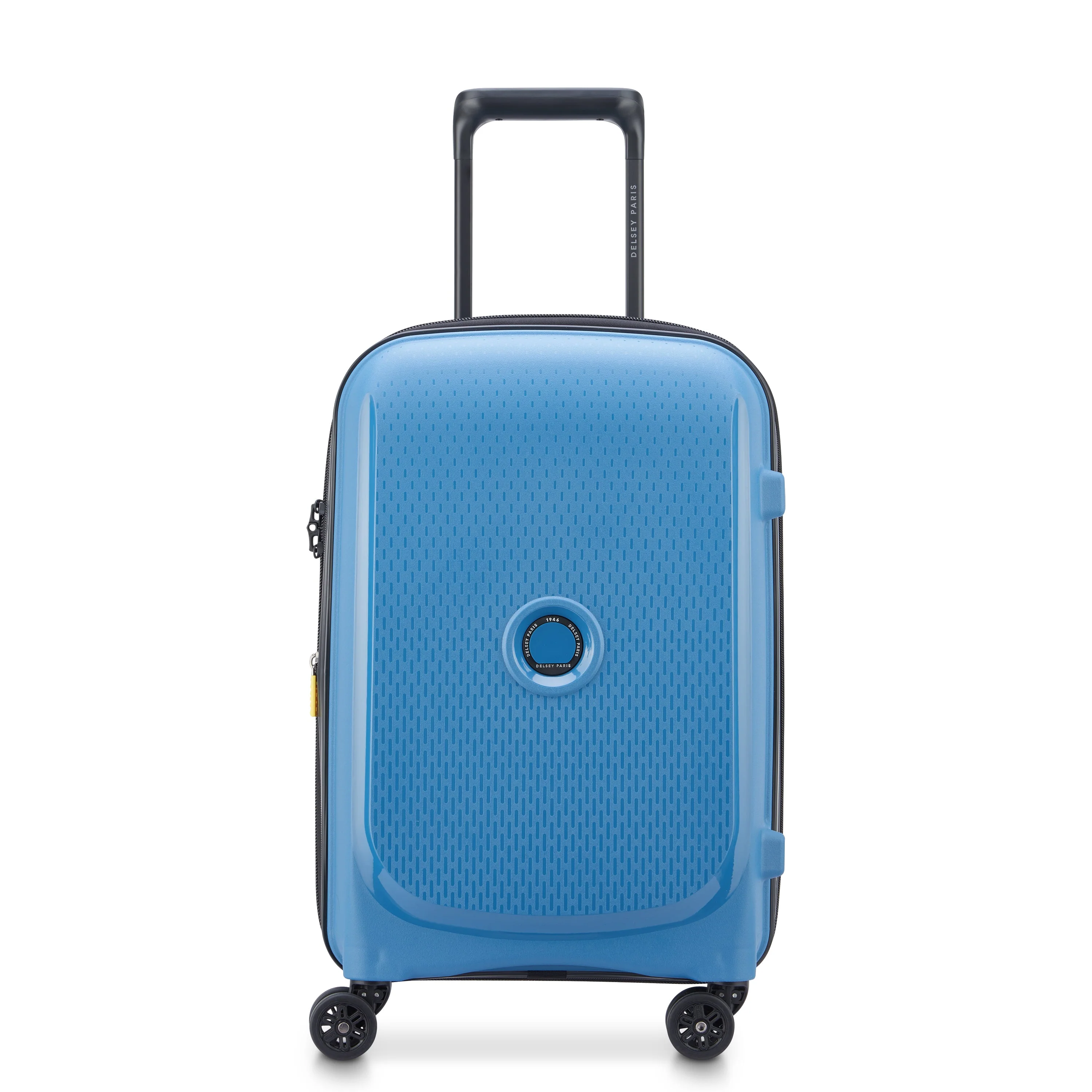 BELMONT PLUS | Kabine Koffer Erweiterbar 55 CM ZINK BLAU