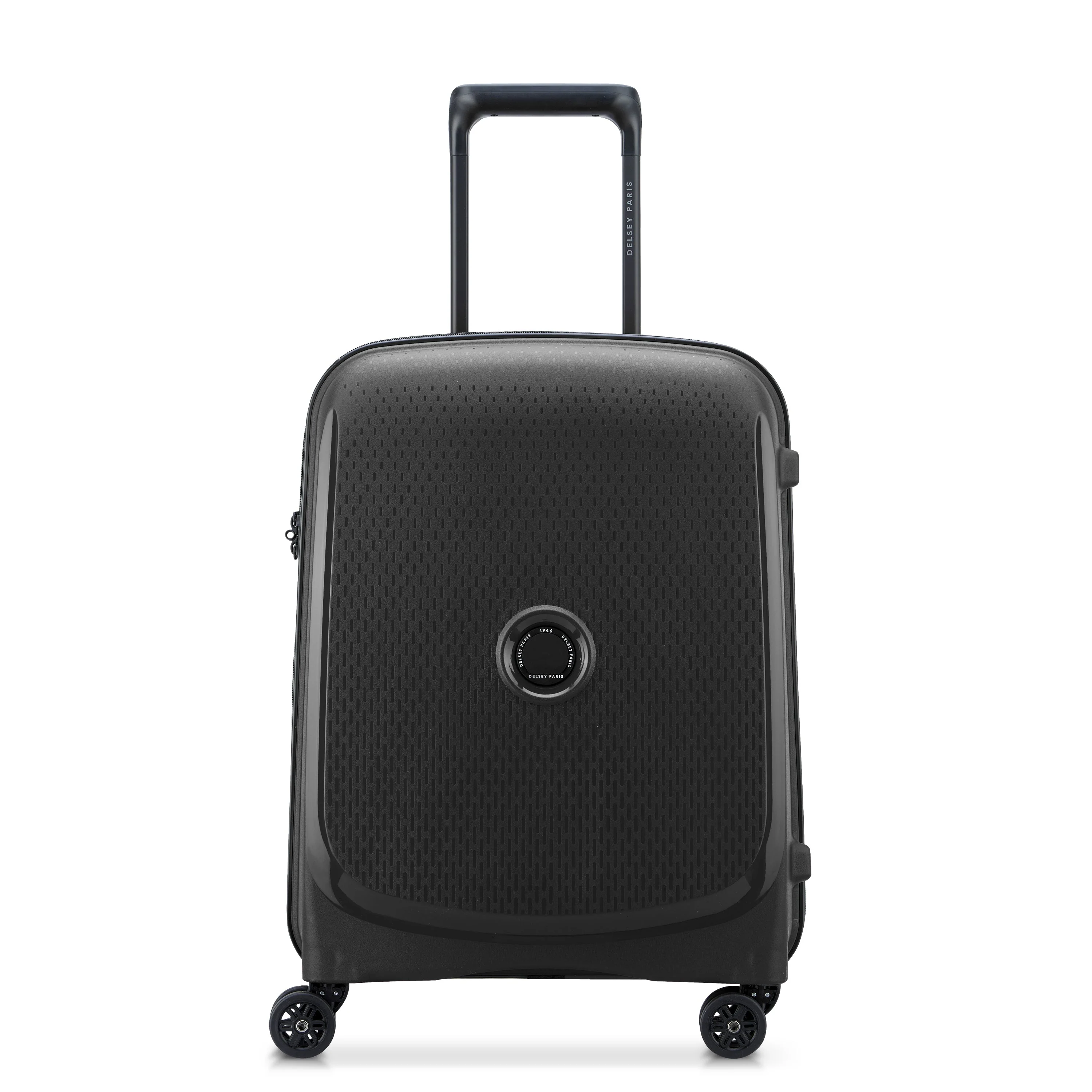 BELMONT PLUS | Kabine Slim Koffer 55 CM SCHWARZ