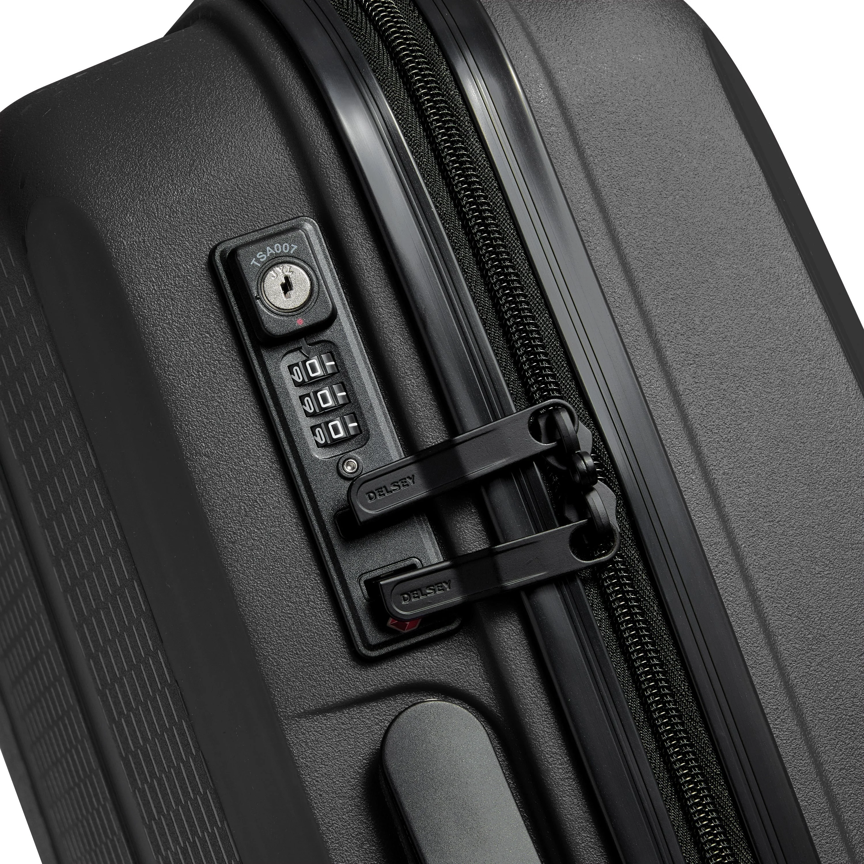 BELMONT PLUS | Kabine Slim Koffer 55 CM SCHWARZ