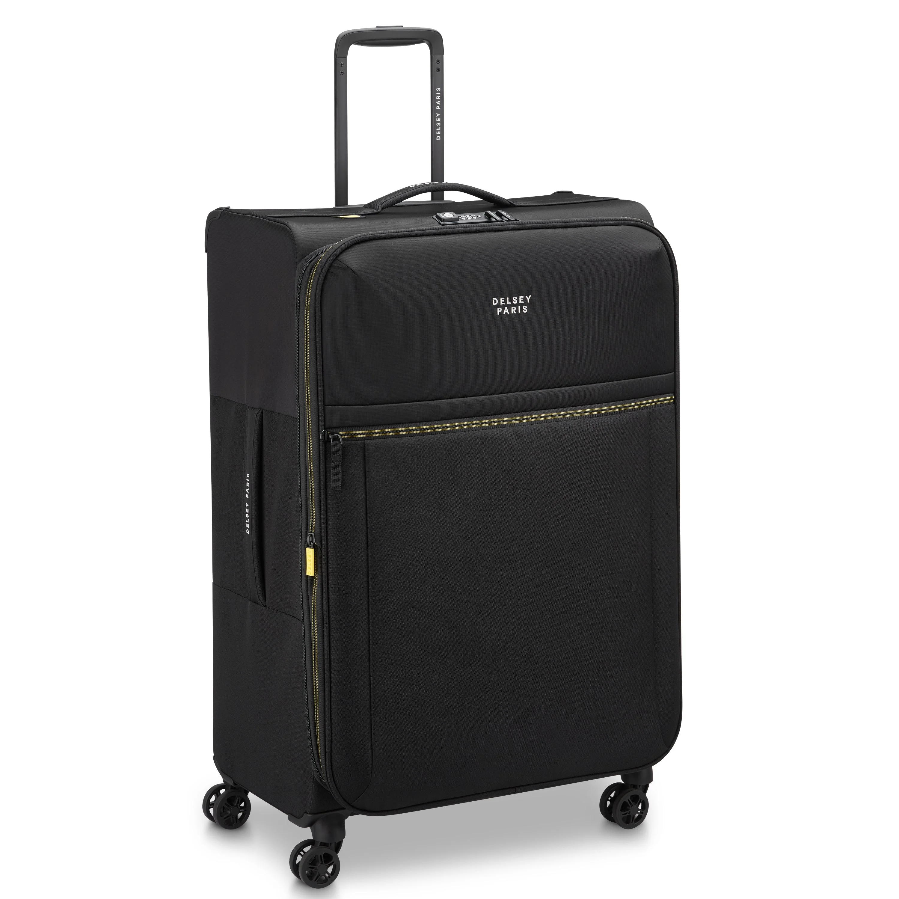BROCHANT 3 | Check-in Large Koffer Erweiterbar 78 CM DEEP BLACK