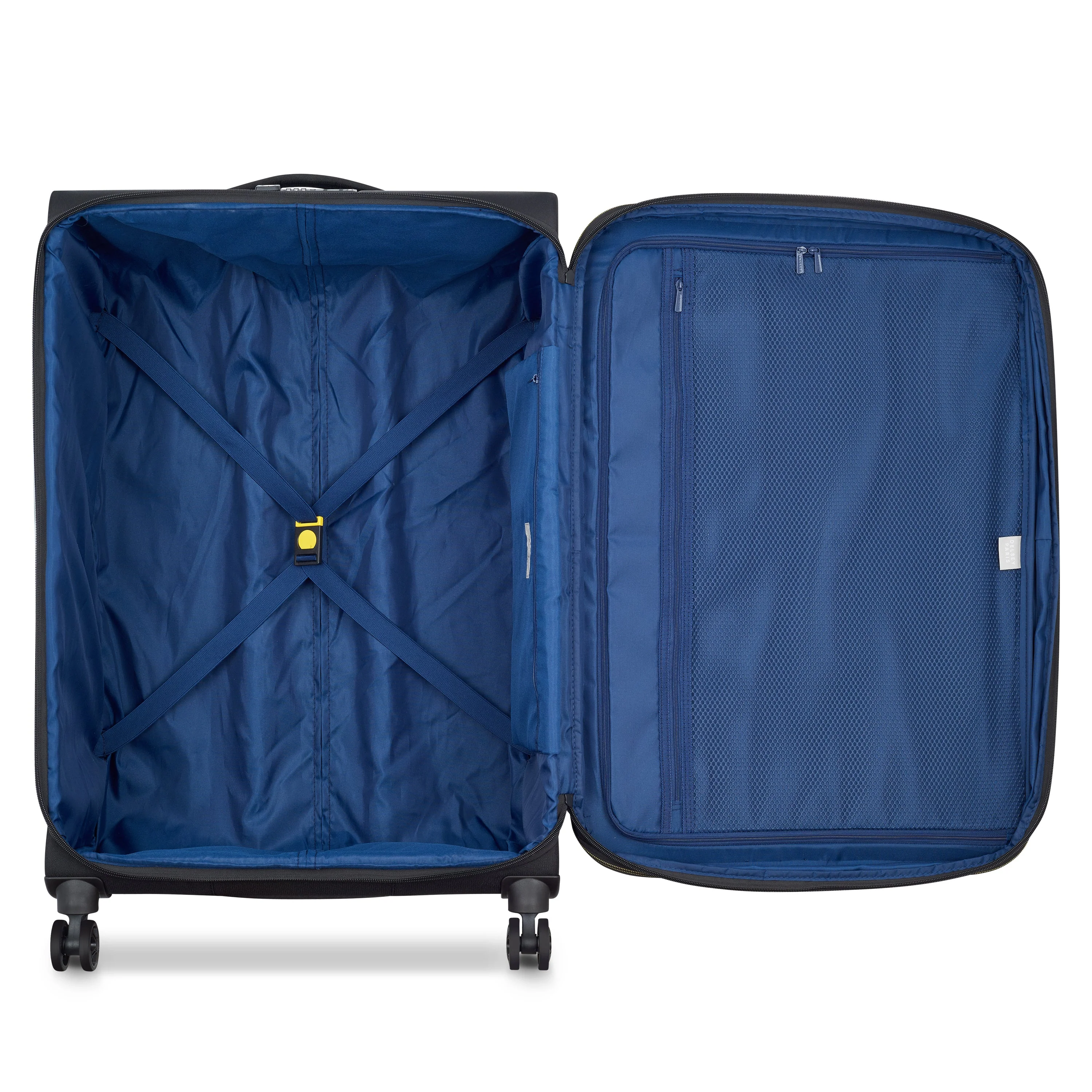 BROCHANT 3 | Check-in Large Koffer Erweiterbar 78 CM DEEP BLACK