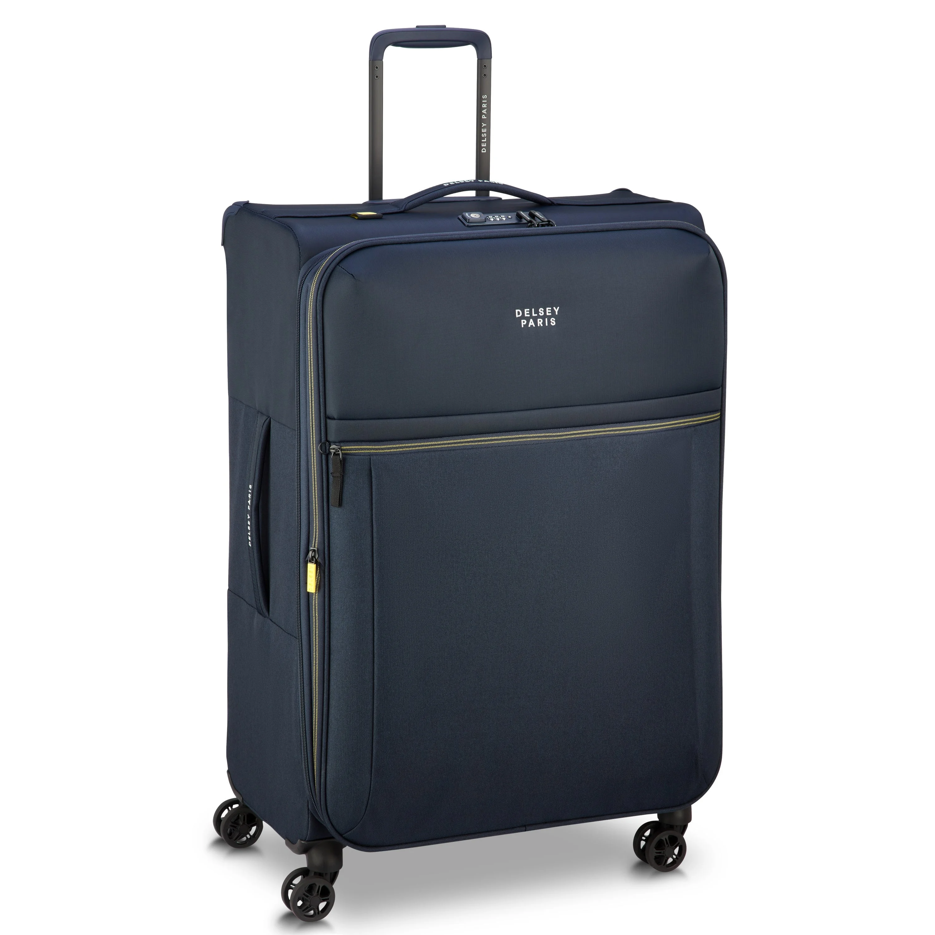 BROCHANT 3 | Check-in Large Koffer Erweiterbar 78 CM MARINEBLAU