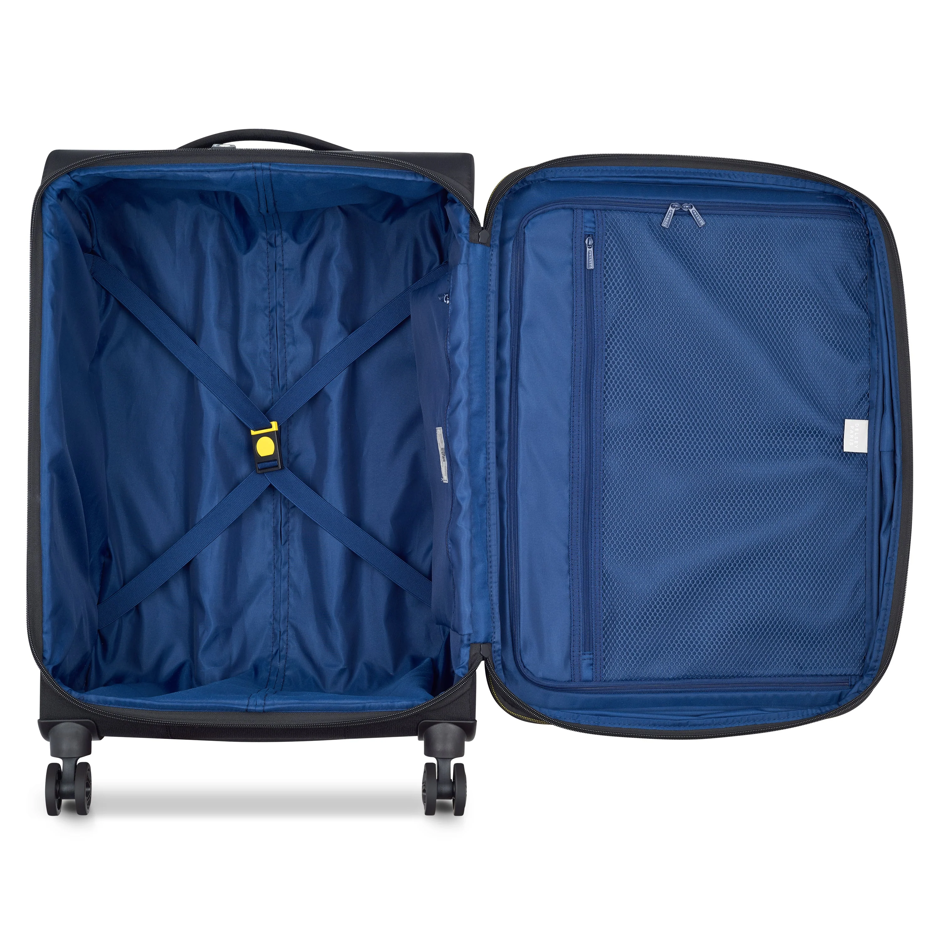BROCHANT 3 | Check-in Medium Koffer Erweiterbar 67 CM DEEP BLACK