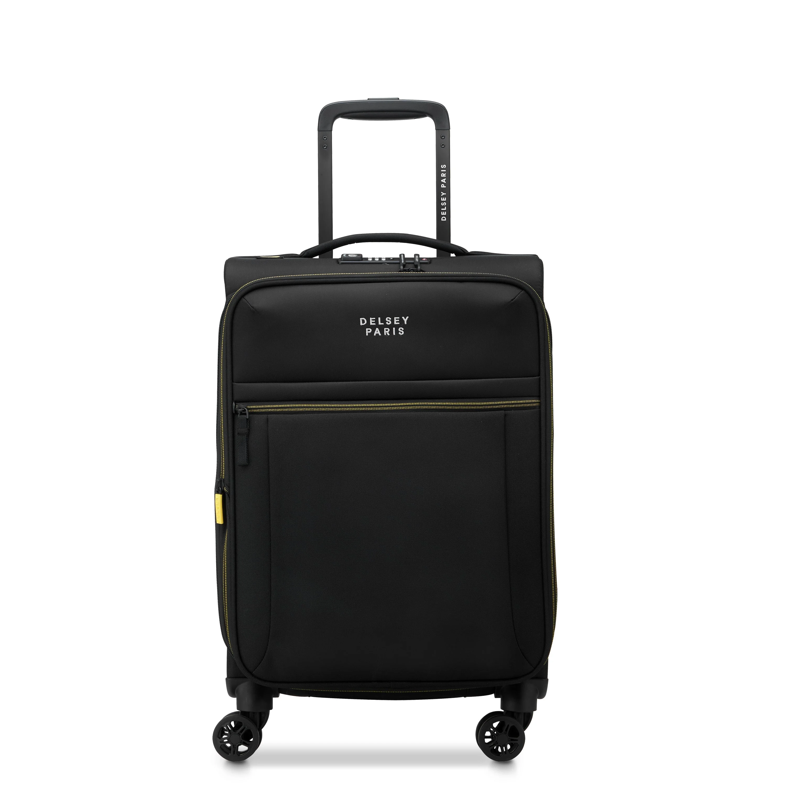 BROCHANT 3 | Kabine Koffer Erweiterbar 55 CM DEEP BLACK