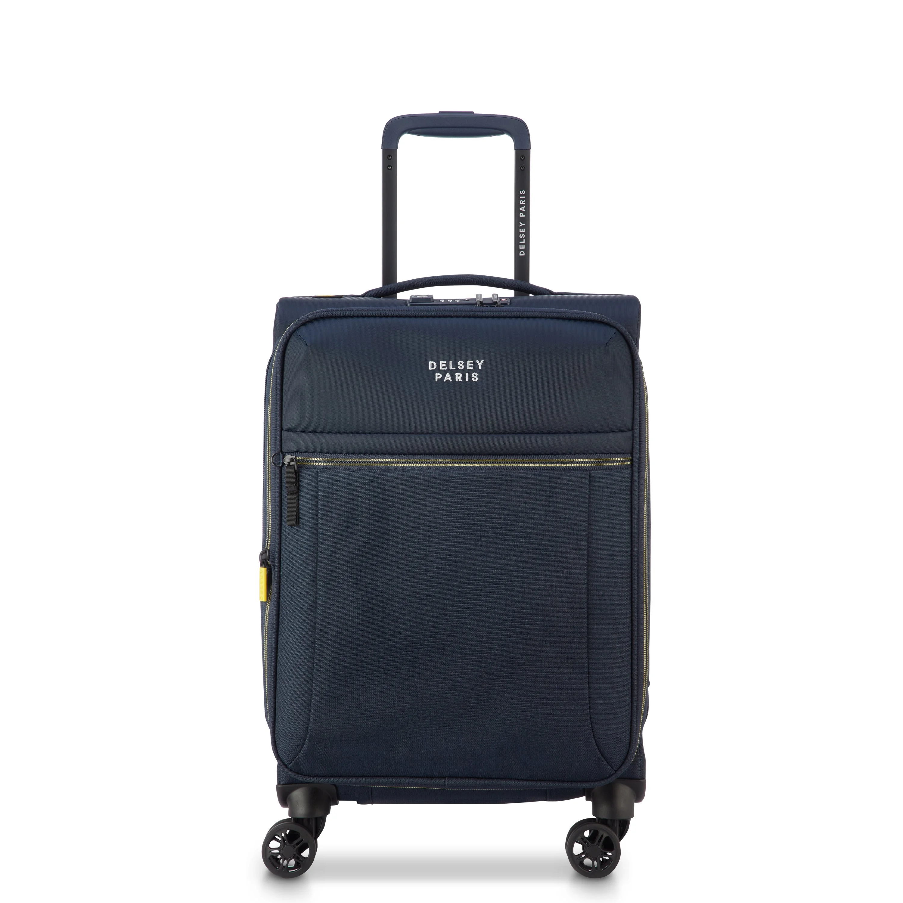BROCHANT 3 | Kabine Koffer Erweiterbar 55 CM MARINEBLAU