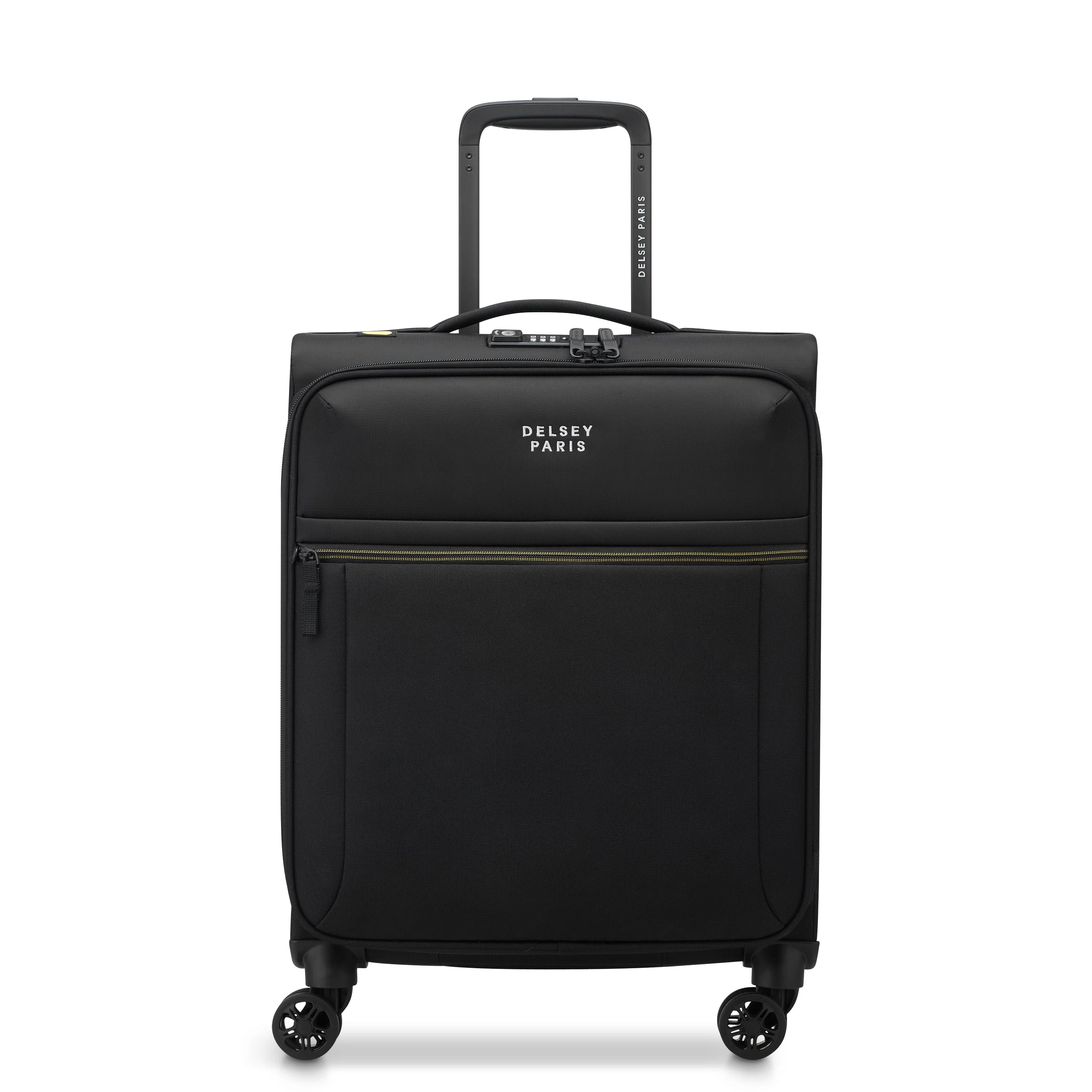 BROCHANT 3 | Kabine Slim Koffer 55 CM DEEP BLACK