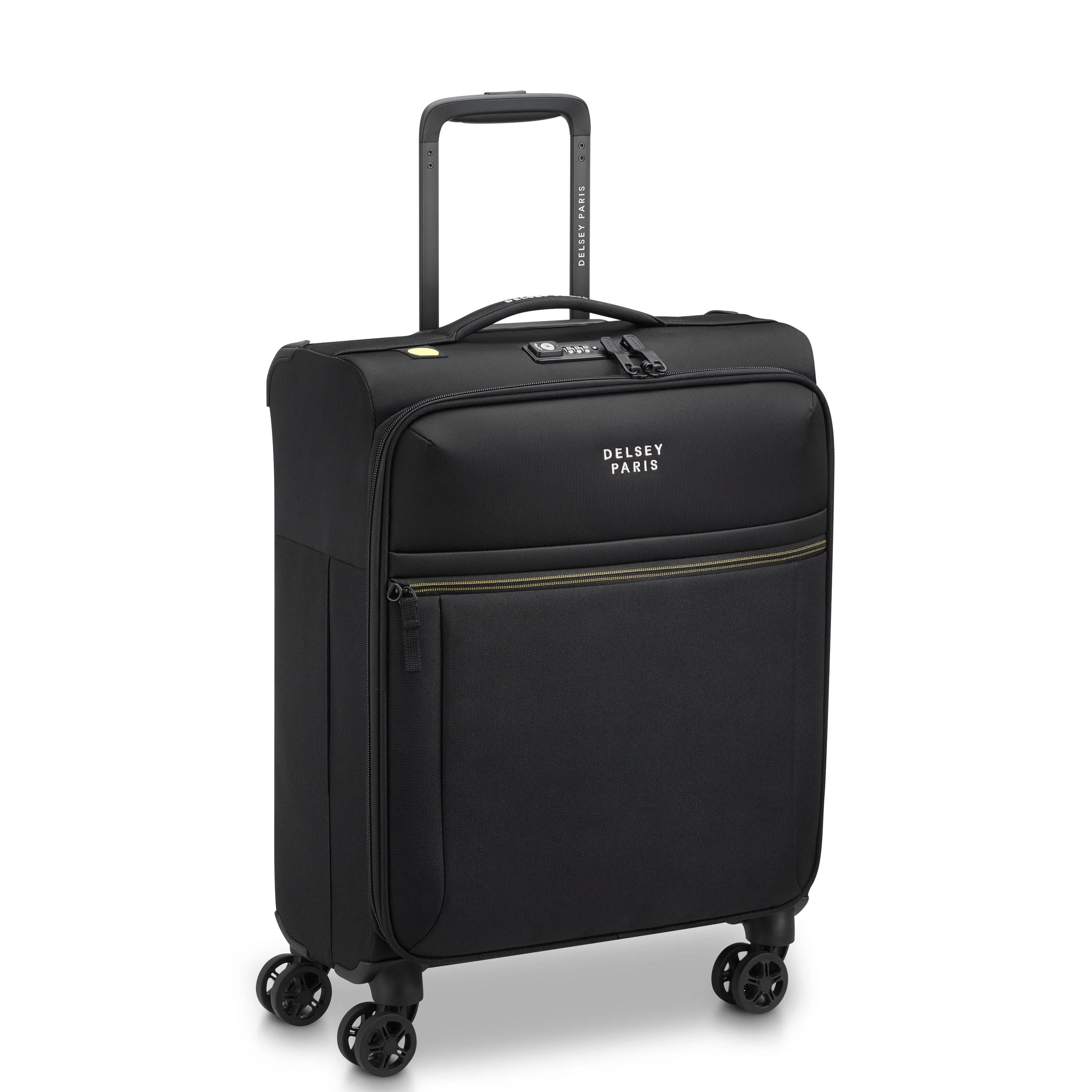 BROCHANT 3 | Kabine Slim Koffer 55 CM DEEP BLACK
