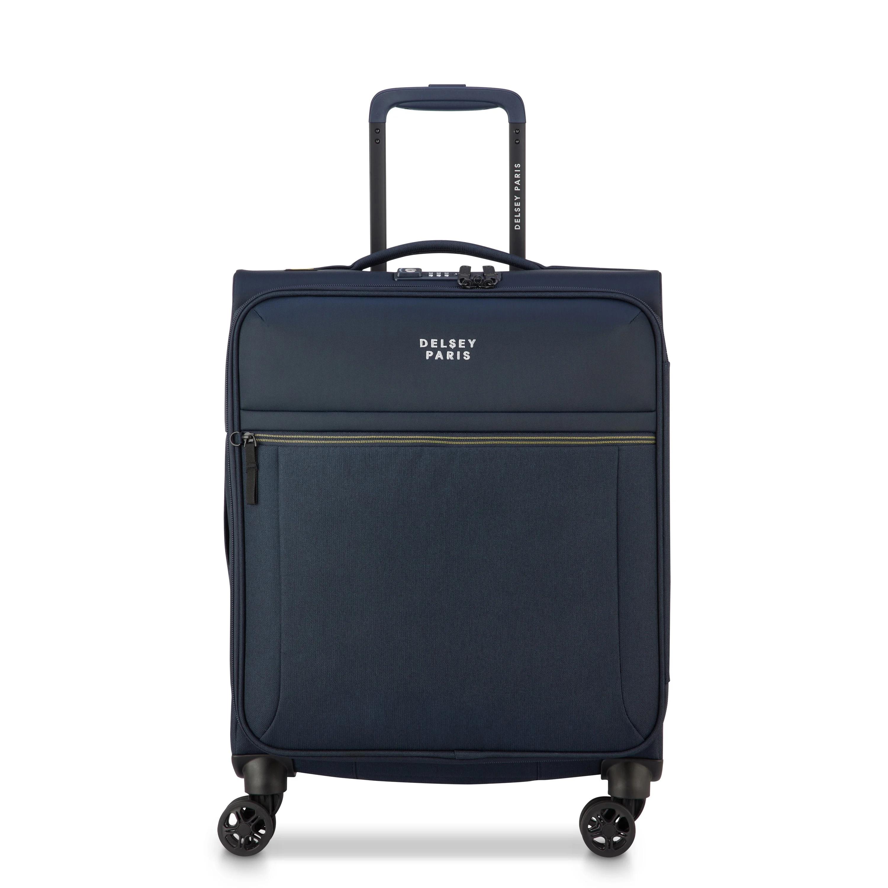 BROCHANT 3 | Kabine Slim Koffer 55 CM MARINEBLAU