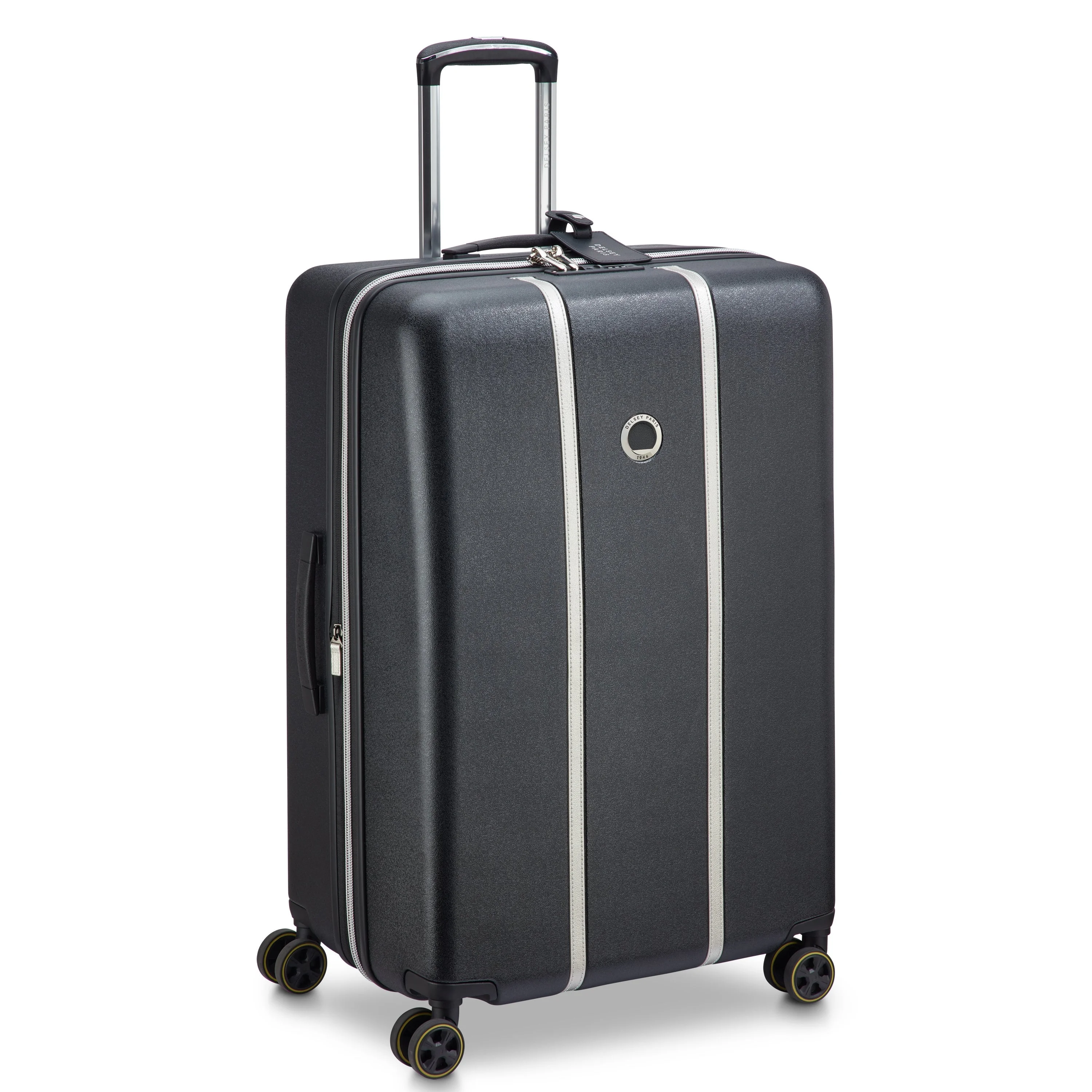 CADENCE | Check-in Large Koffer Erweiterbar 76 CM SILBER