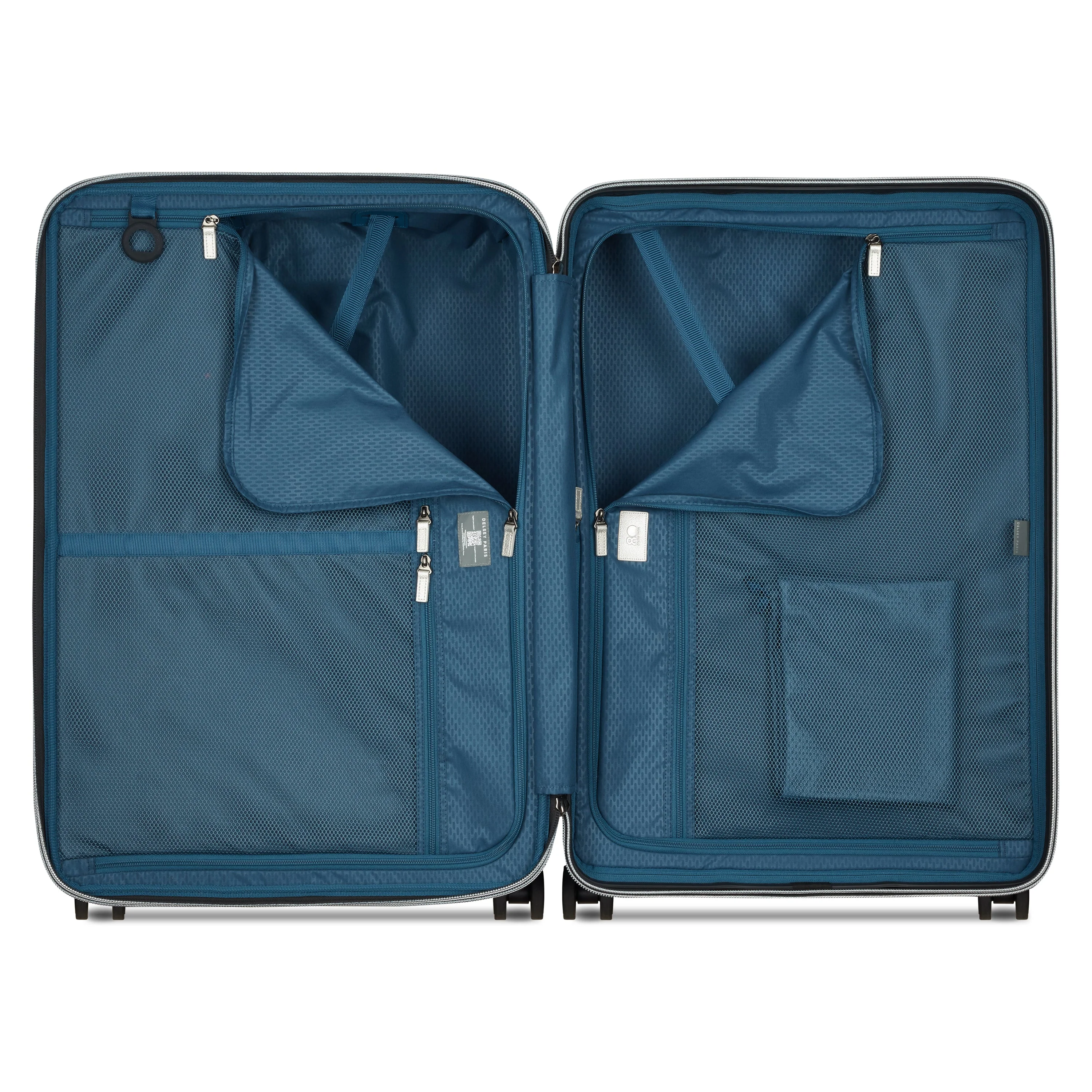 CADENCE | Check-in Large Koffer Erweiterbar 76 CM SILBER