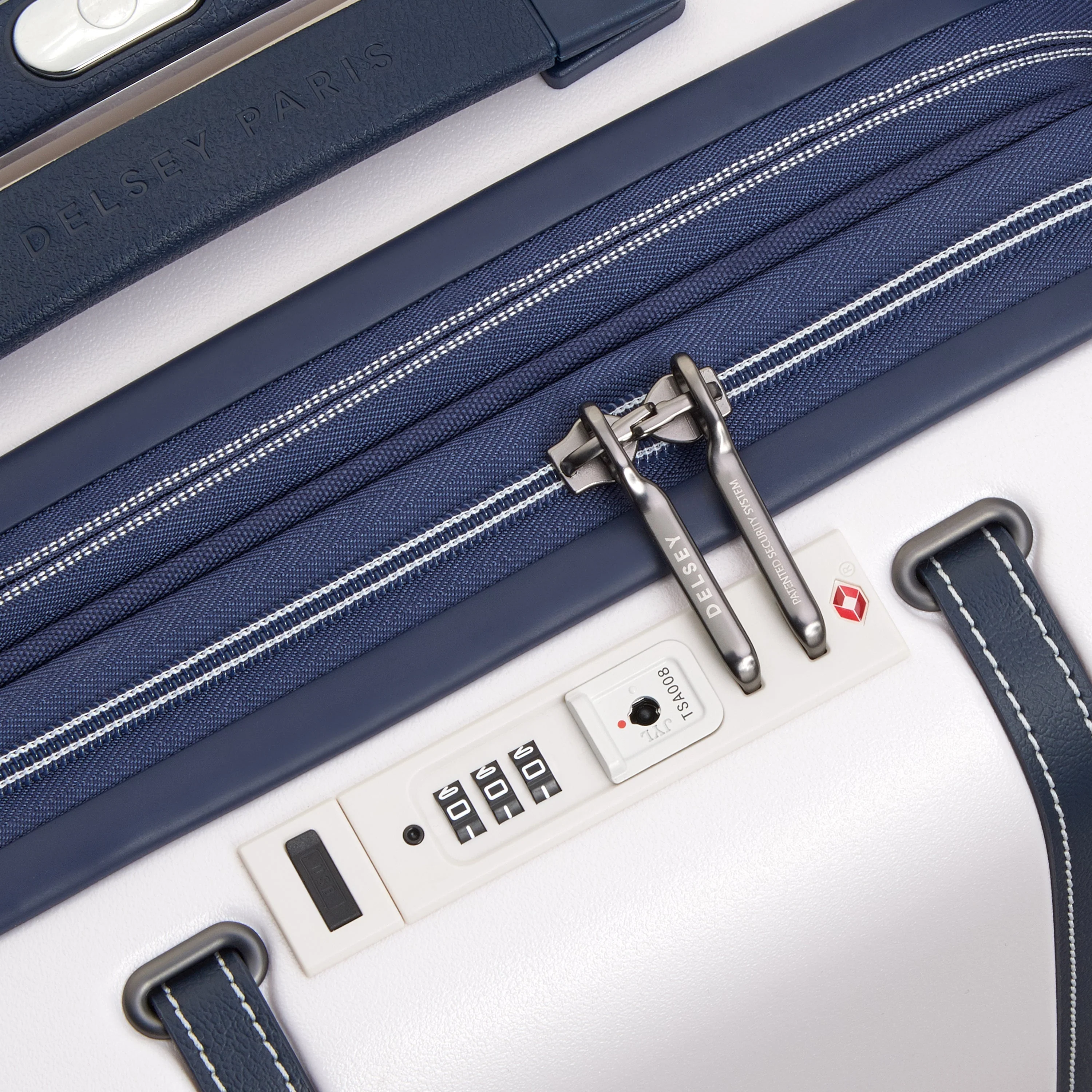 CADENCE | Kabine Koffer Erweiterbar 55 CM MARINEBLAU