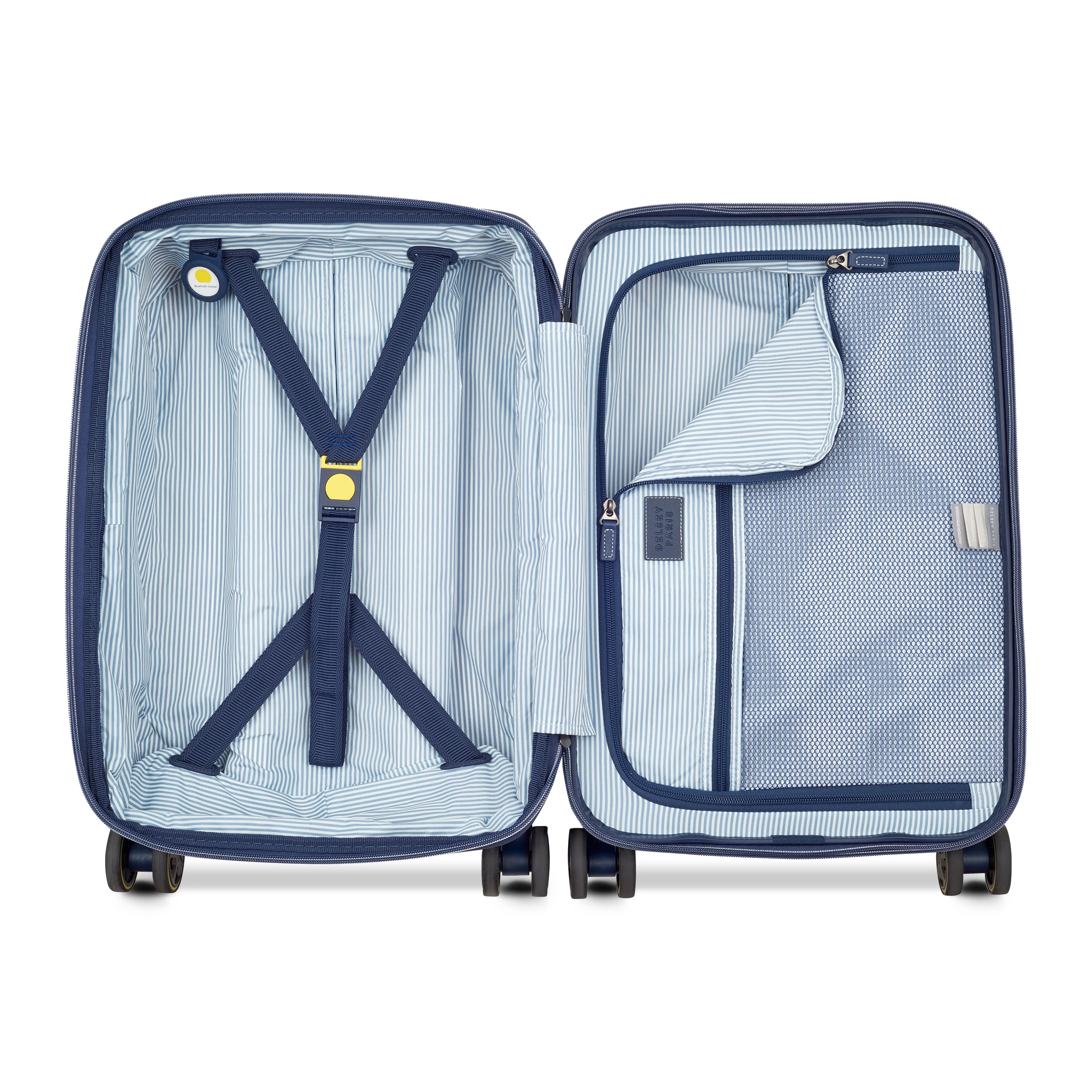 CADENCE | Kabine Koffer Erweiterbar 55 CM MARINEBLAU