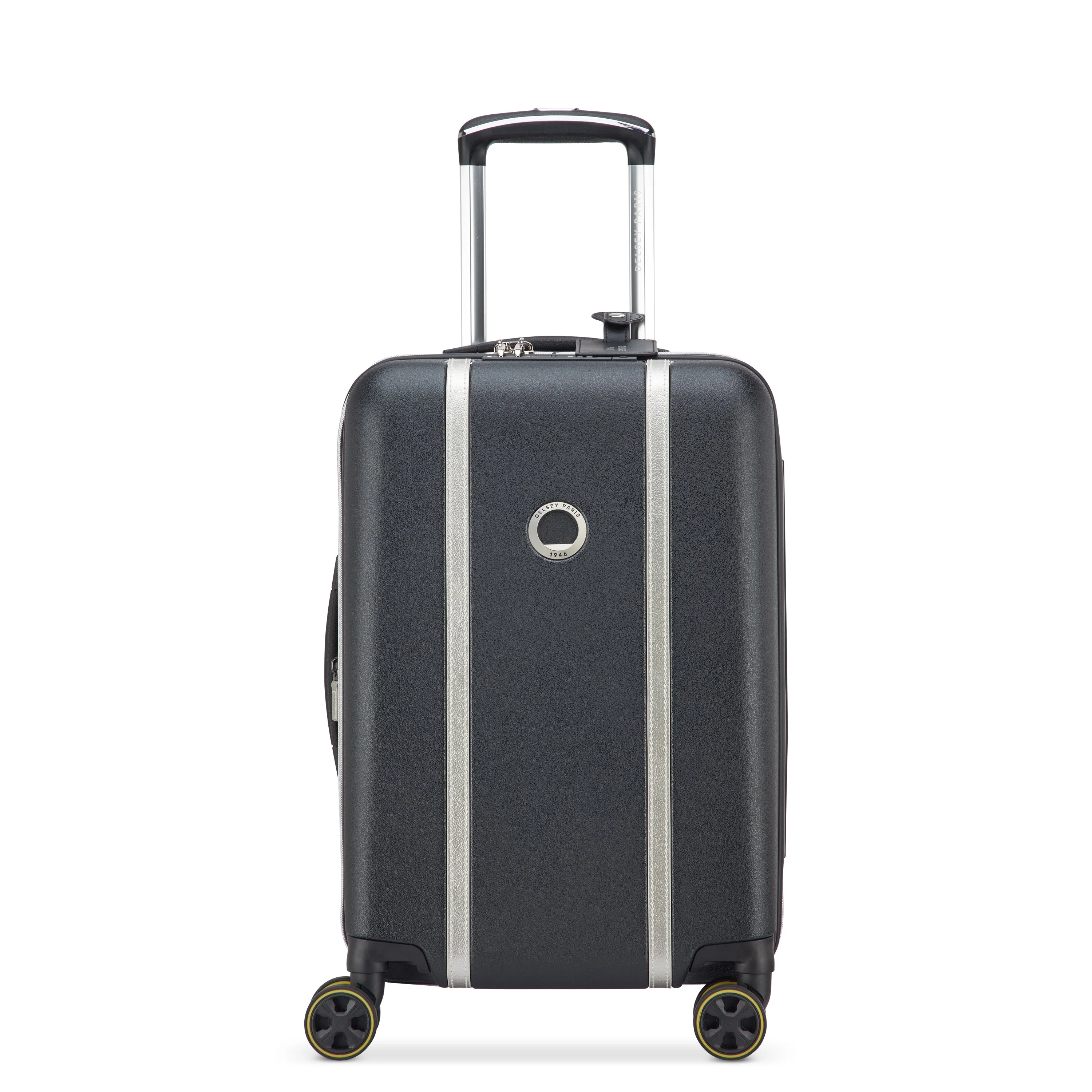 CADENCE | Kabine Koffer Erweiterbar 55 CM SILBER