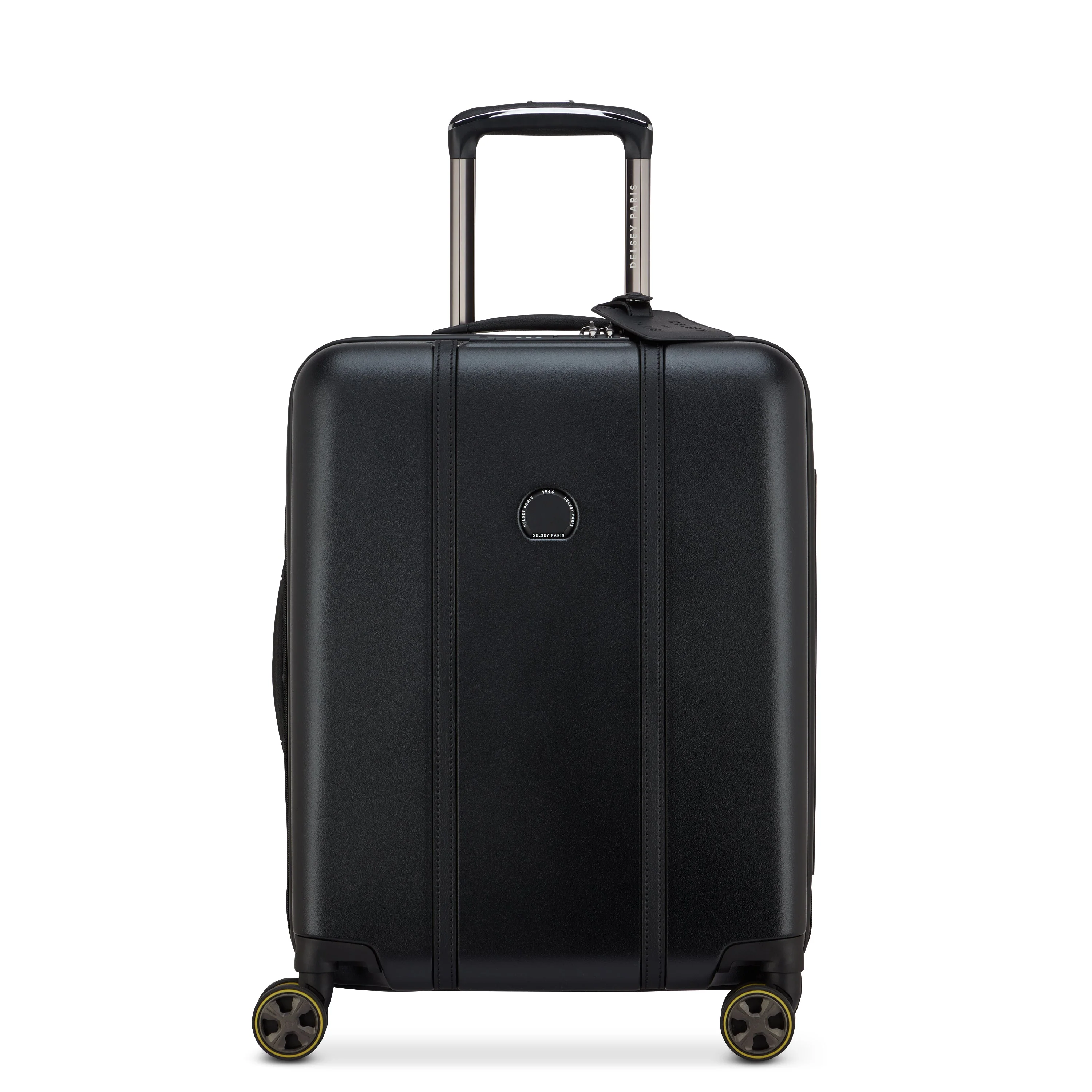 CADENCE | Kabine Slim Koffer Erweiterbar 55 CM DEEP BLACK