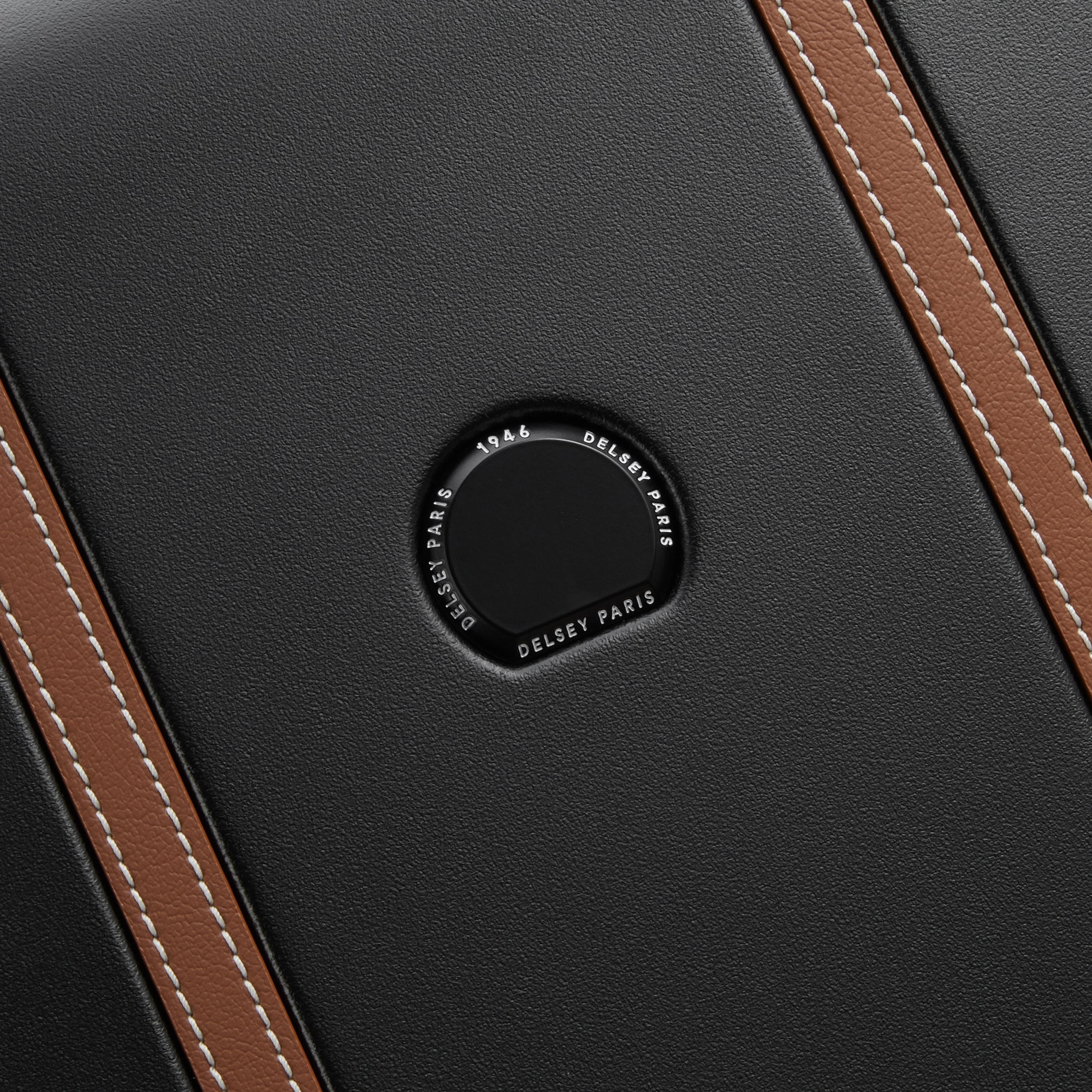 CADENCE | Kabine Slim Koffer Erweiterbar 55 CM SCHWARZ
