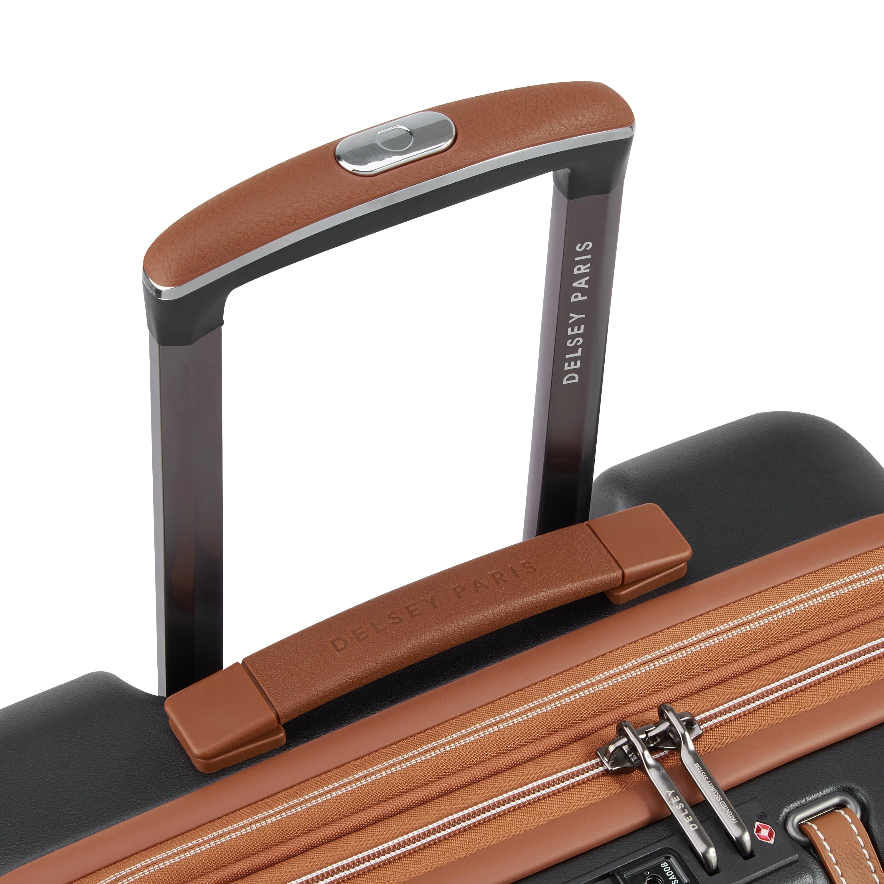 CADENCE | Kabine Slim Koffer Erweiterbar 55 CM SCHWARZ