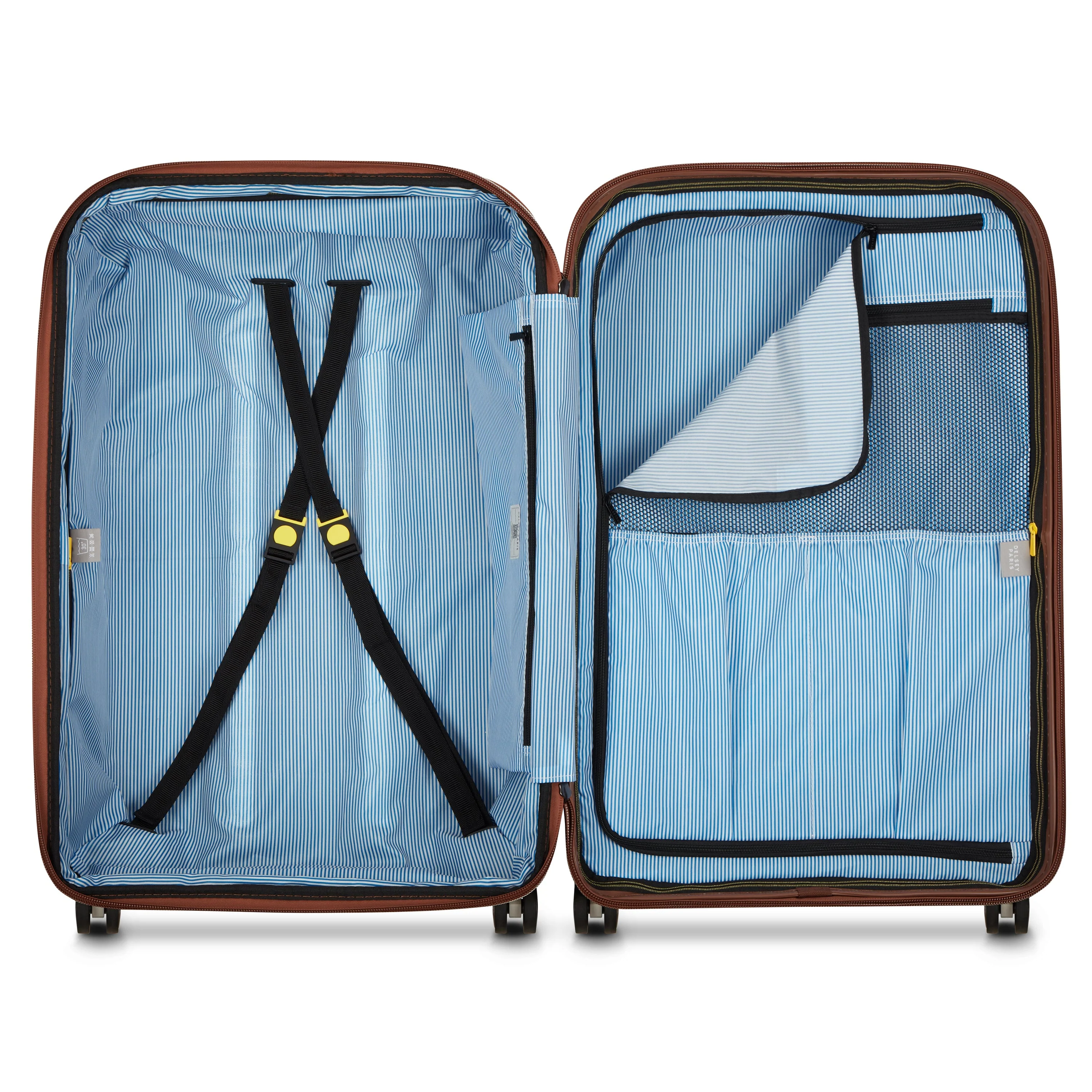 CARROUSEL 2 | Check-in Large Koffer Erweiterbar 76.5 CM BLAU