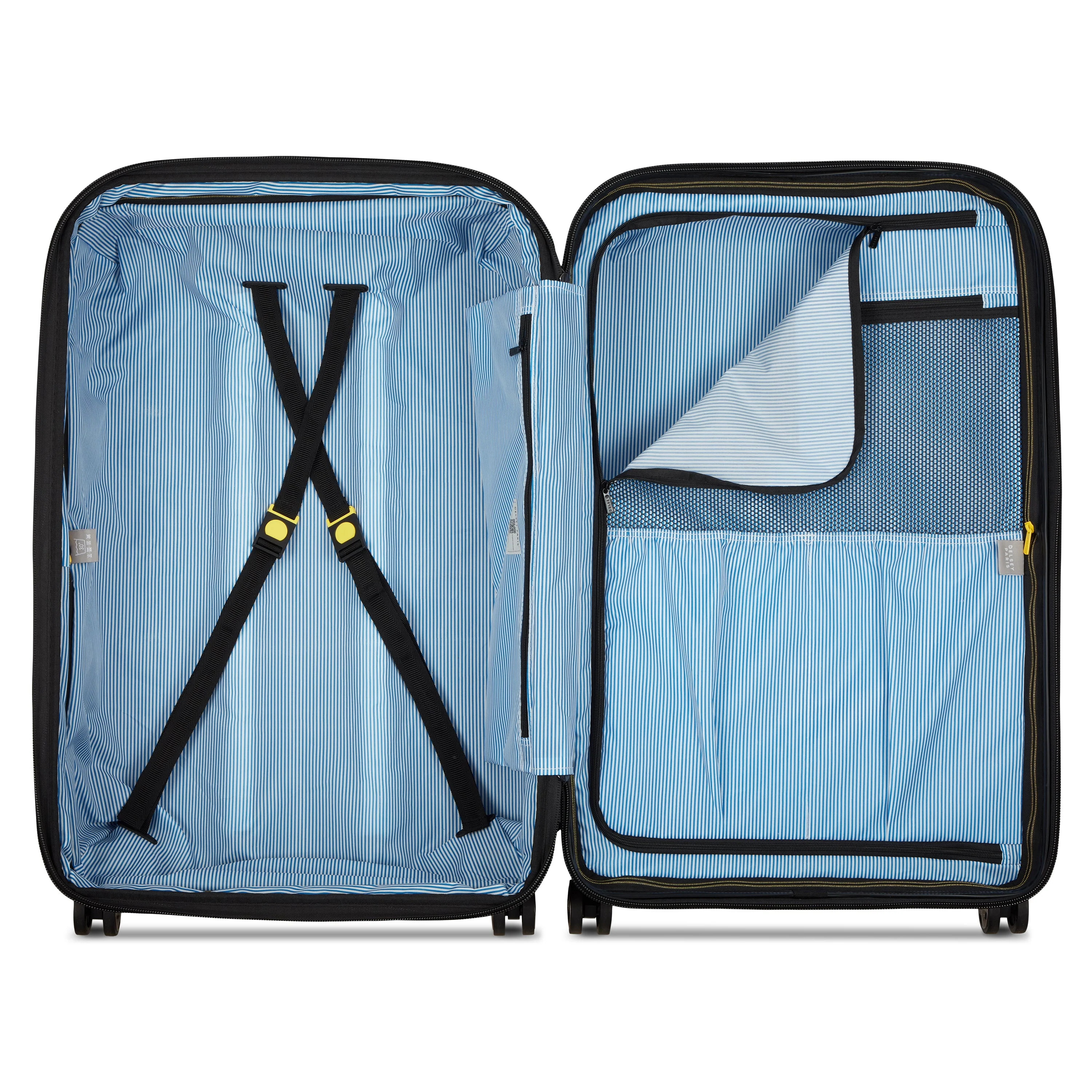 CARROUSEL 2 | Check-in Large Koffer Erweiterbar 76.5 CM SCHWARZ
