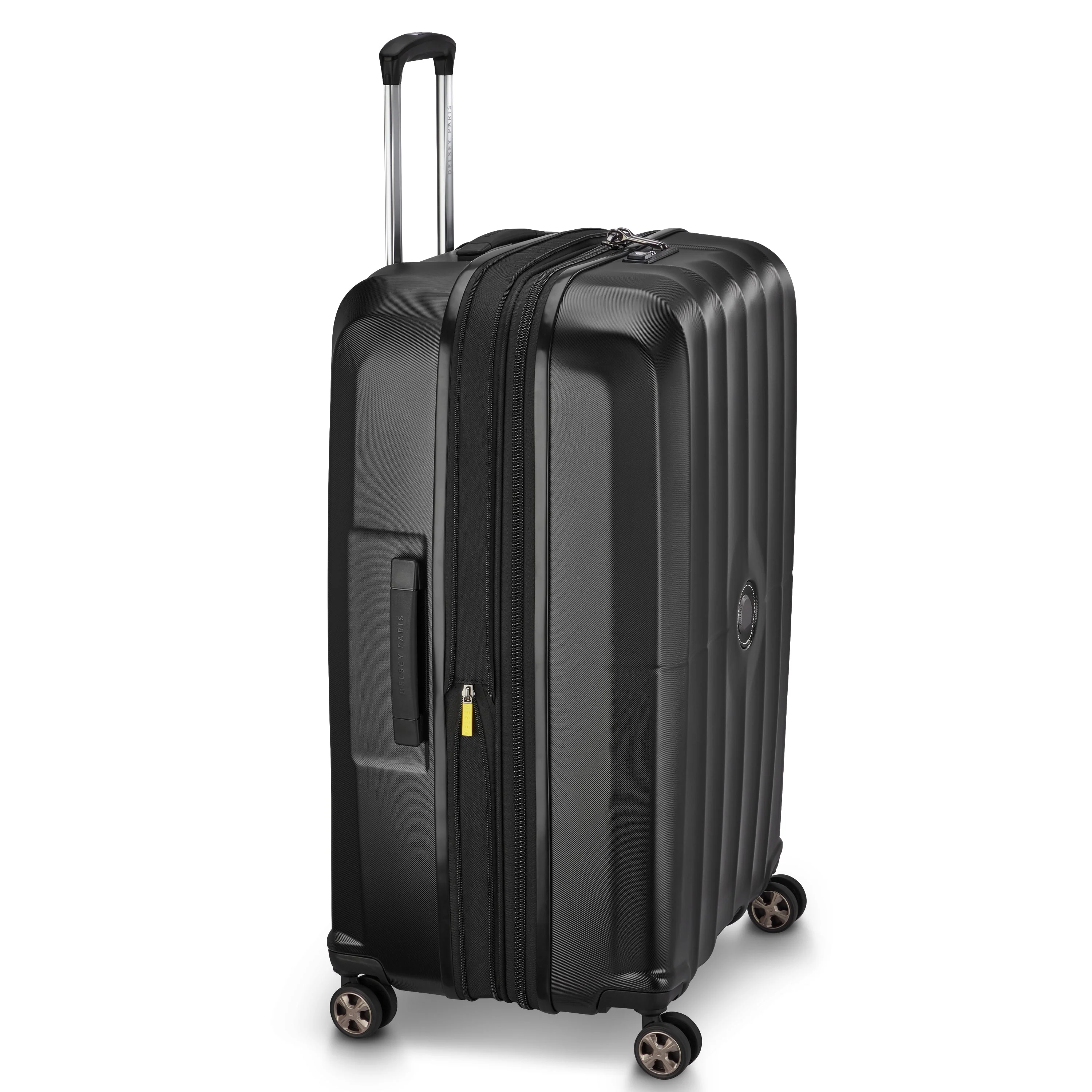 CARROUSEL 2 | Check-in Large Koffer Erweiterbar 76.5 CM SCHWARZ