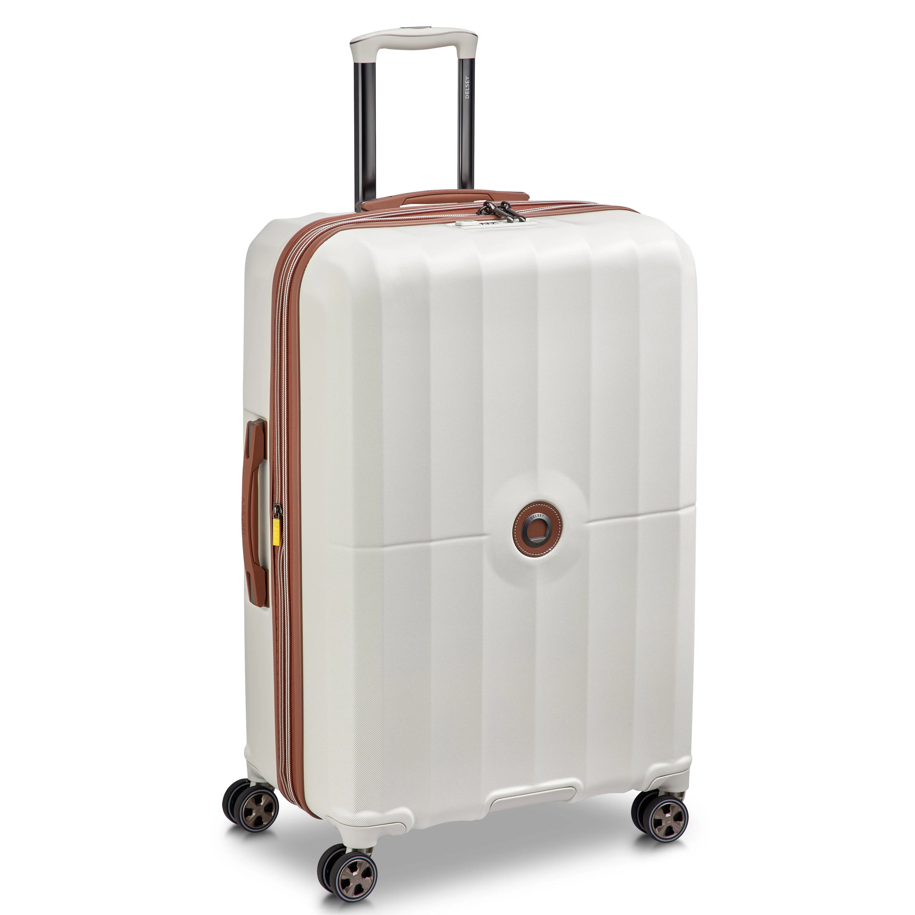 CARROUSEL 2 | Check-in Large Koffer Erweiterbar 76 CM OFF WHITE