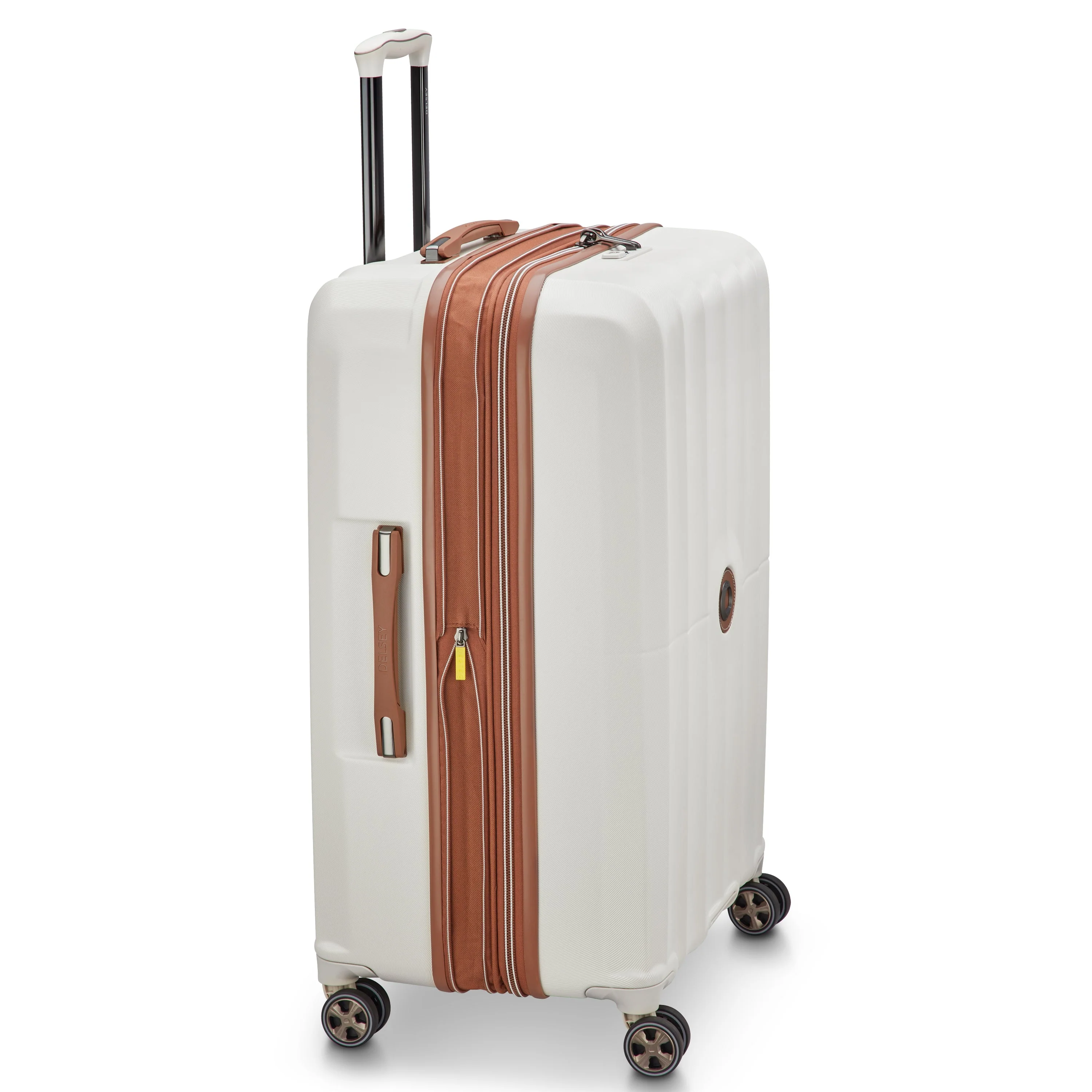 CARROUSEL 2 | Check-in Large Koffer Erweiterbar 76 CM OFF WHITE