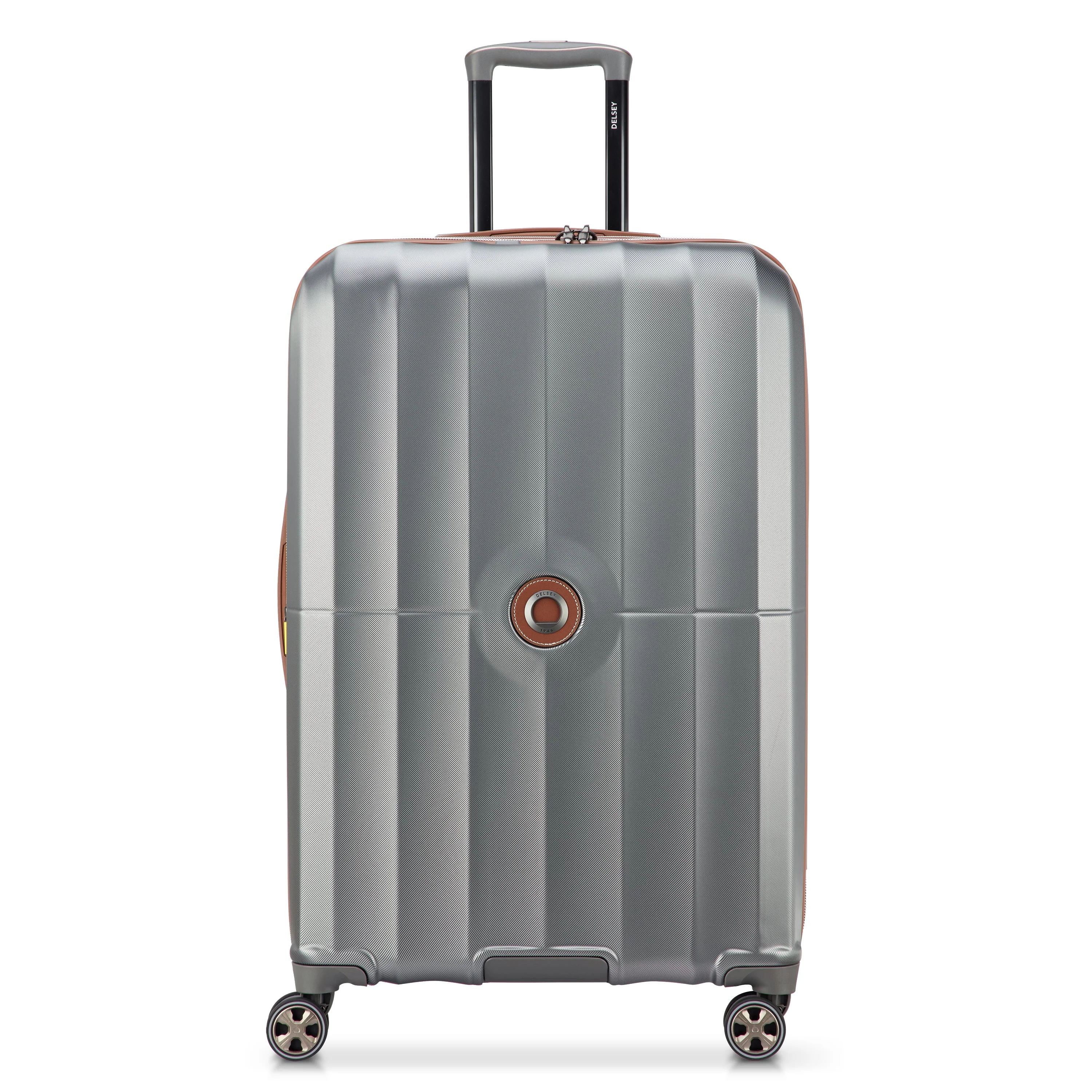CARROUSEL 2 | Check-in Large Koffer Erweiterbar 76 CM SILBER