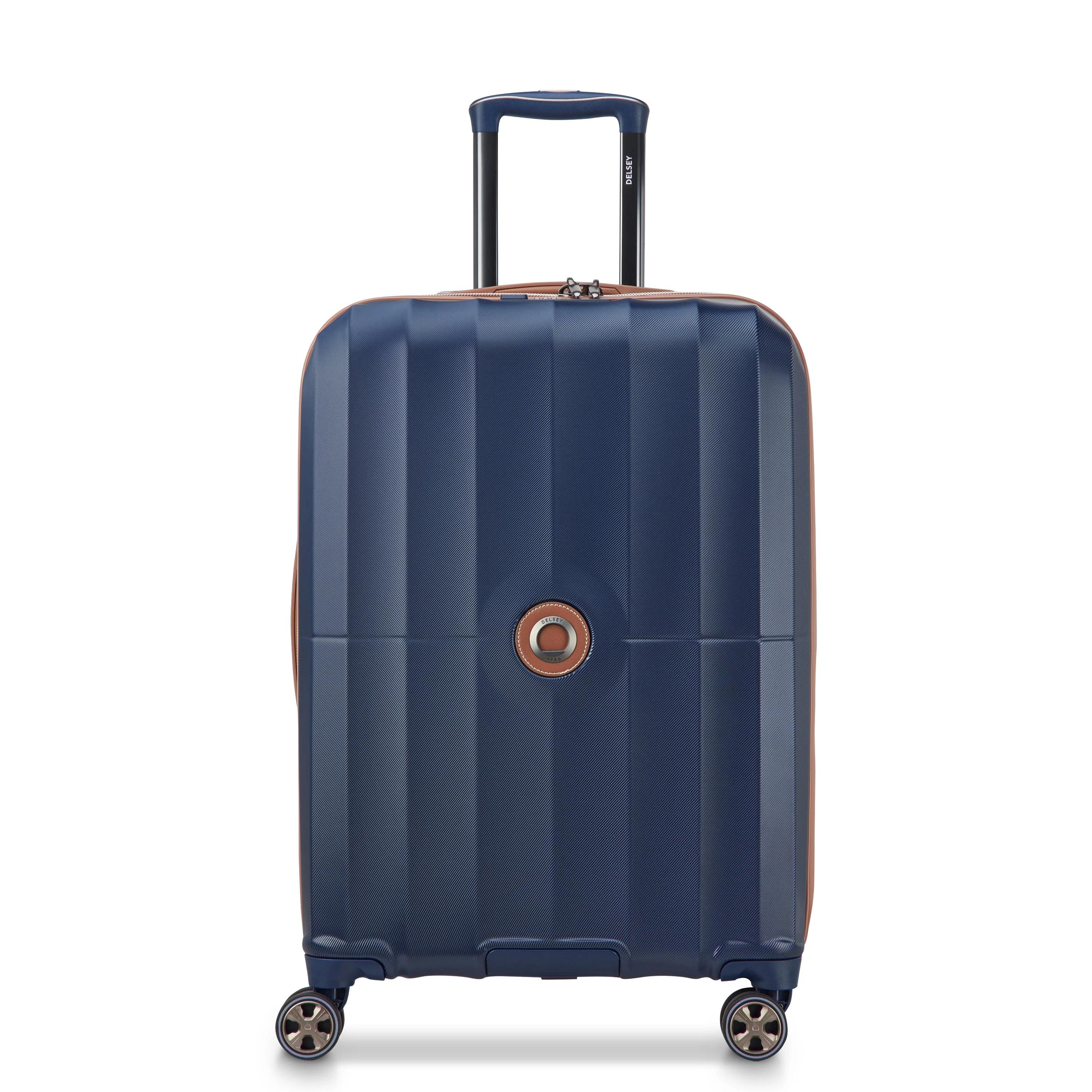 CARROUSEL 2 | Check-in Medium Koffer Erweiterbar 66 CM BLAU