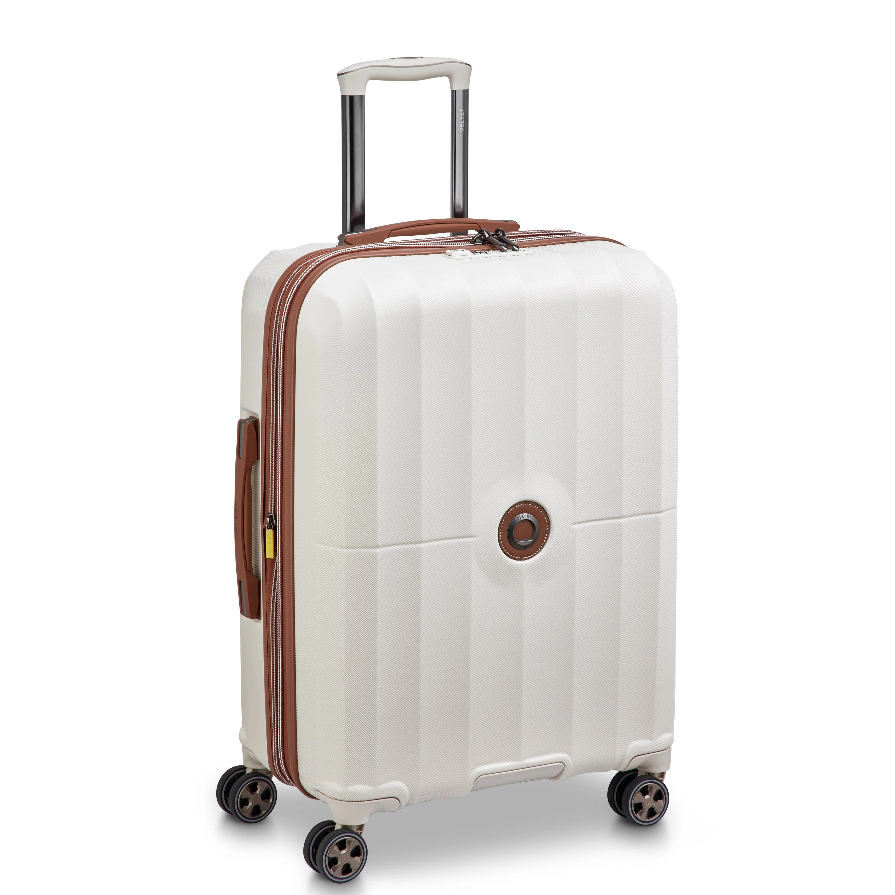 CARROUSEL 2 | Check-in Medium Koffer Erweiterbar 66 CM OFF WHITE