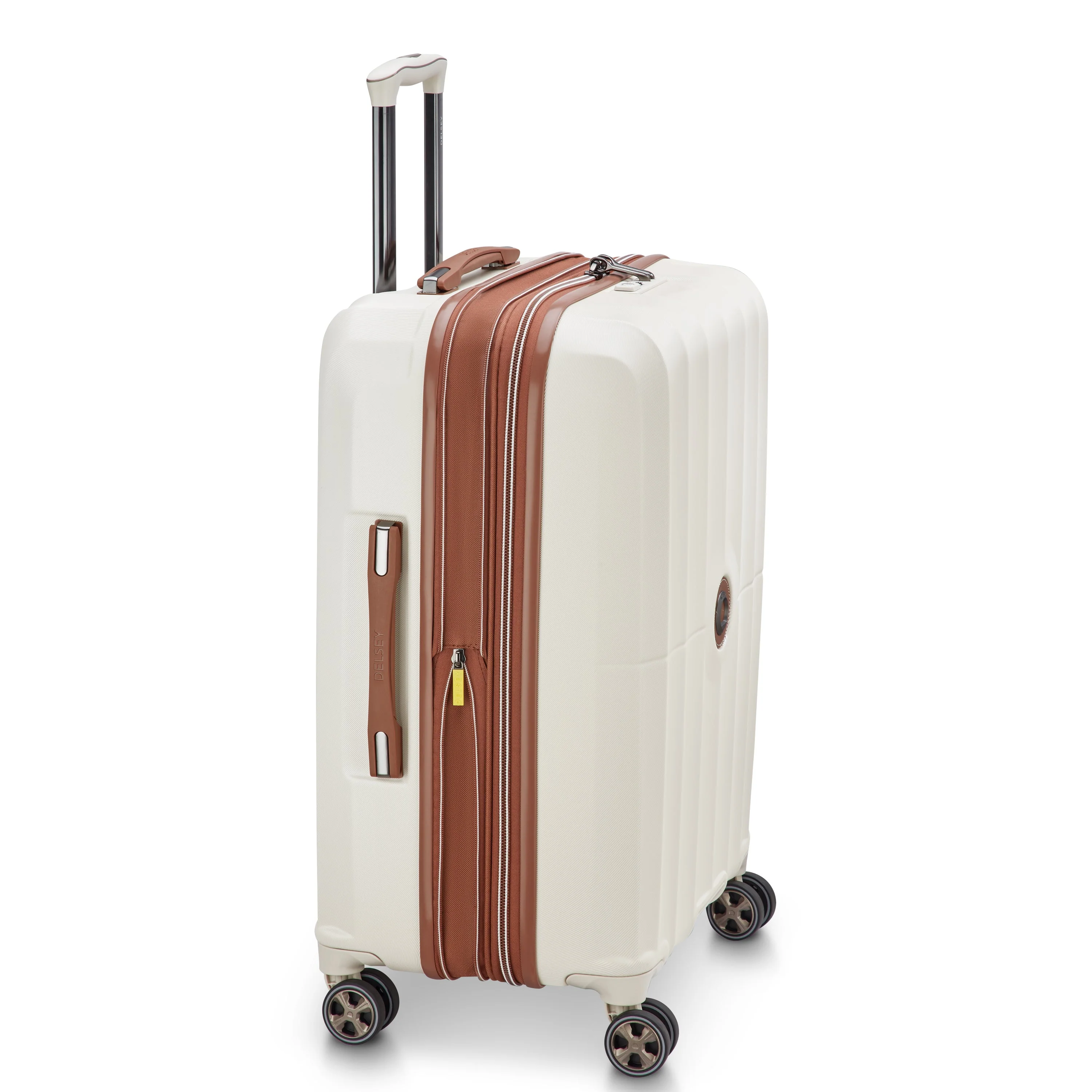 CARROUSEL 2 | Check-in Medium Koffer Erweiterbar 66 CM OFF WHITE