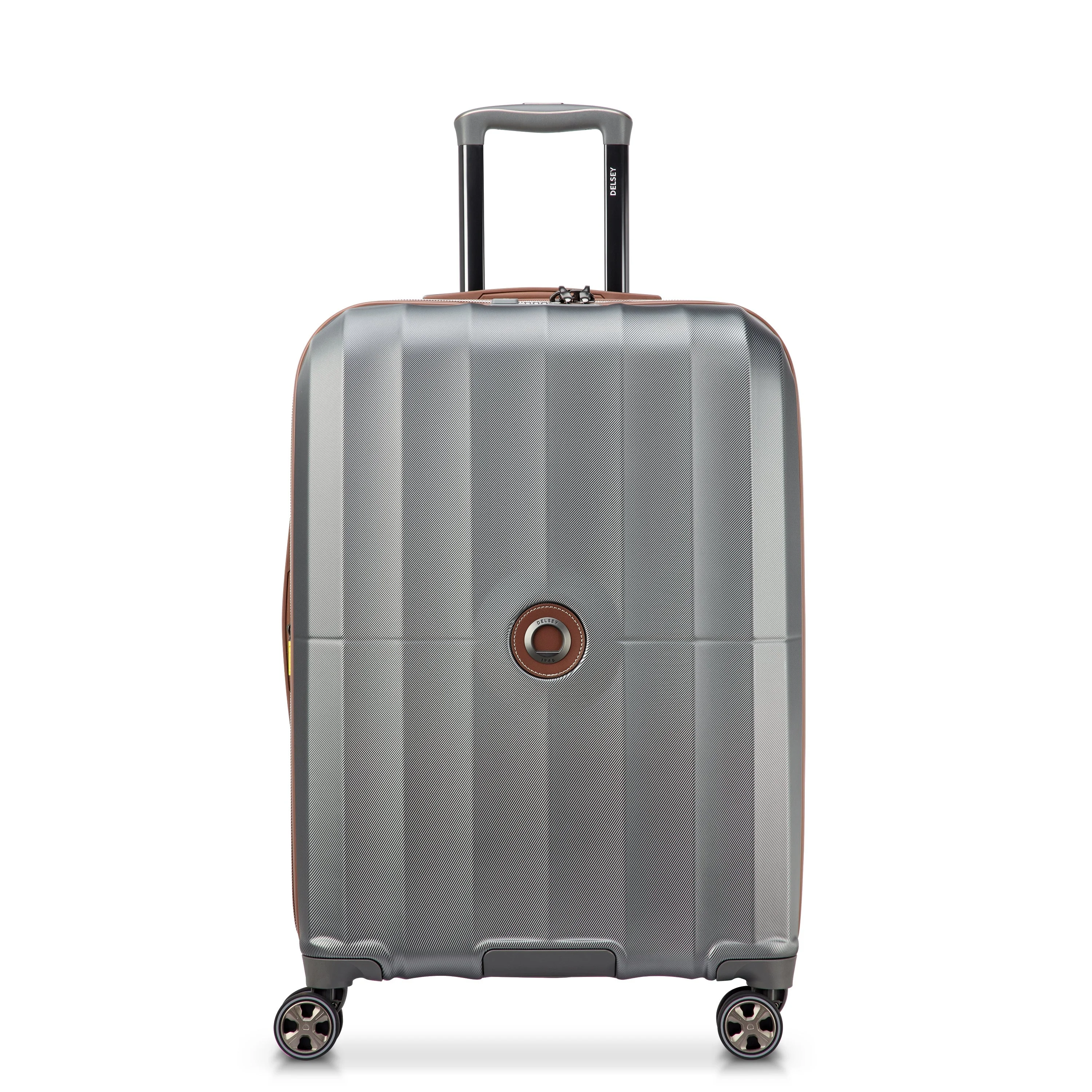 CARROUSEL 2 | Check-in Medium Koffer Erweiterbar 66 CM SILBER