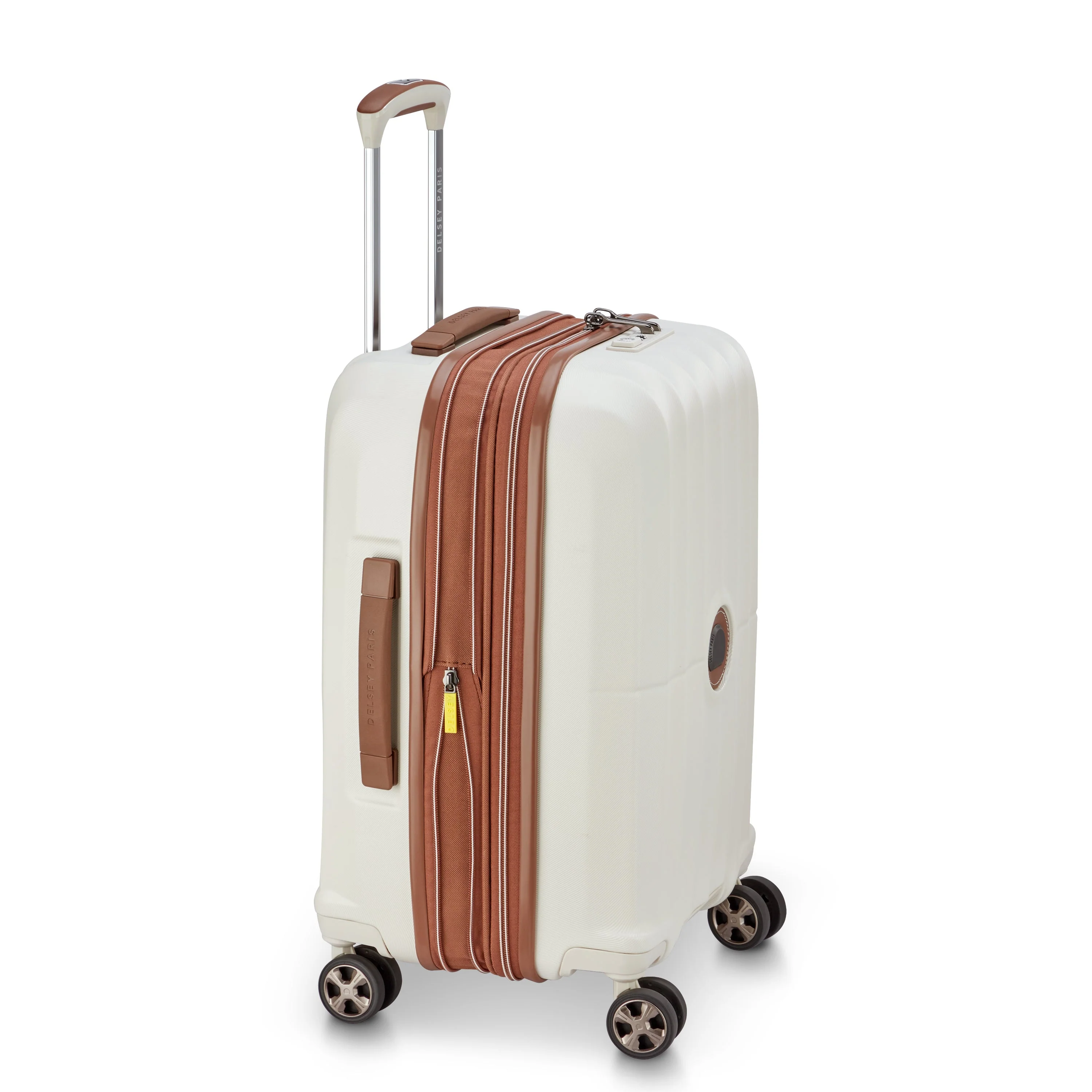 CARROUSEL 2 | Kabine Koffer Erweiterbar 55 CM OFF WHITE