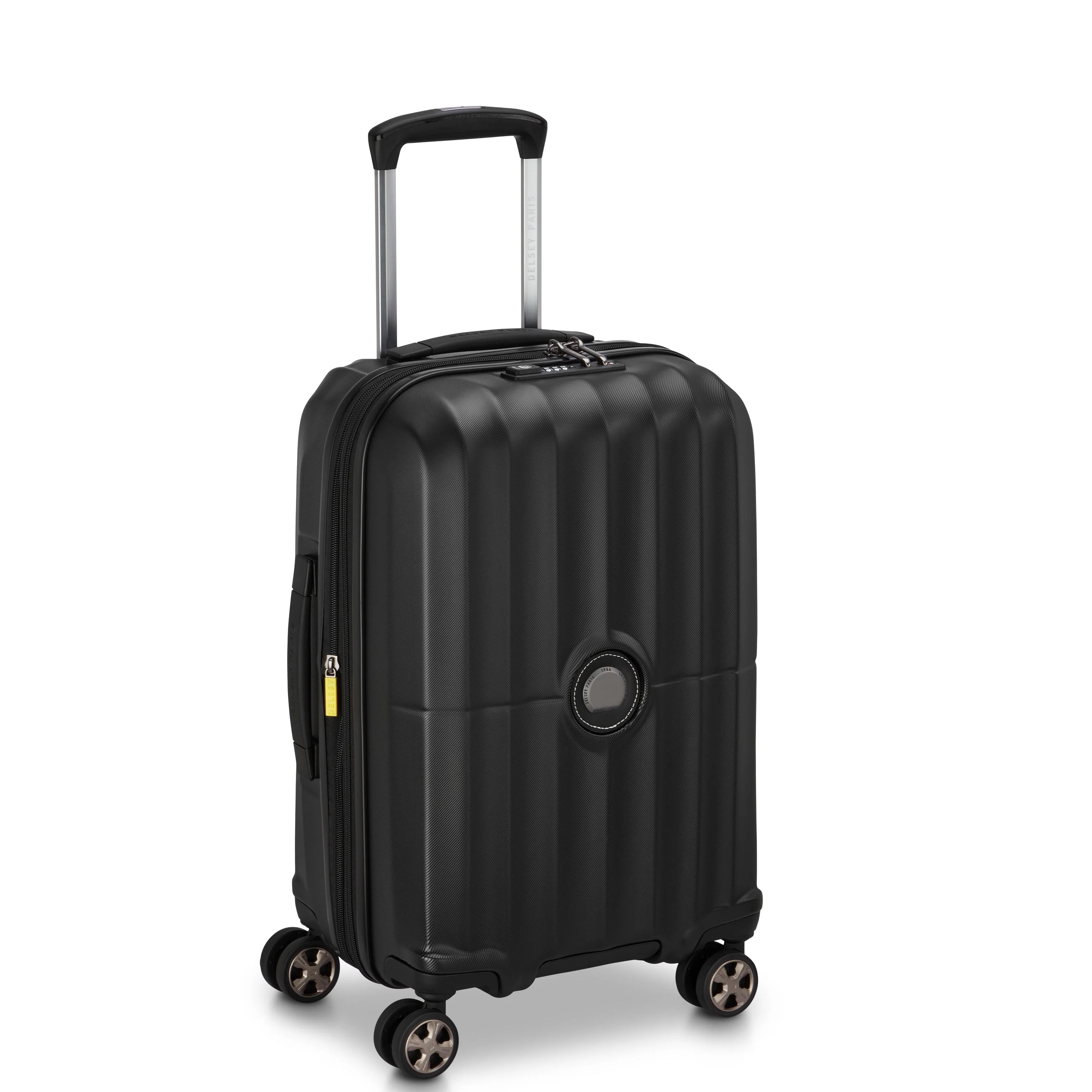 CARROUSEL 2 | Kabine Koffer Erweiterbar 55 CM SCHWARZ