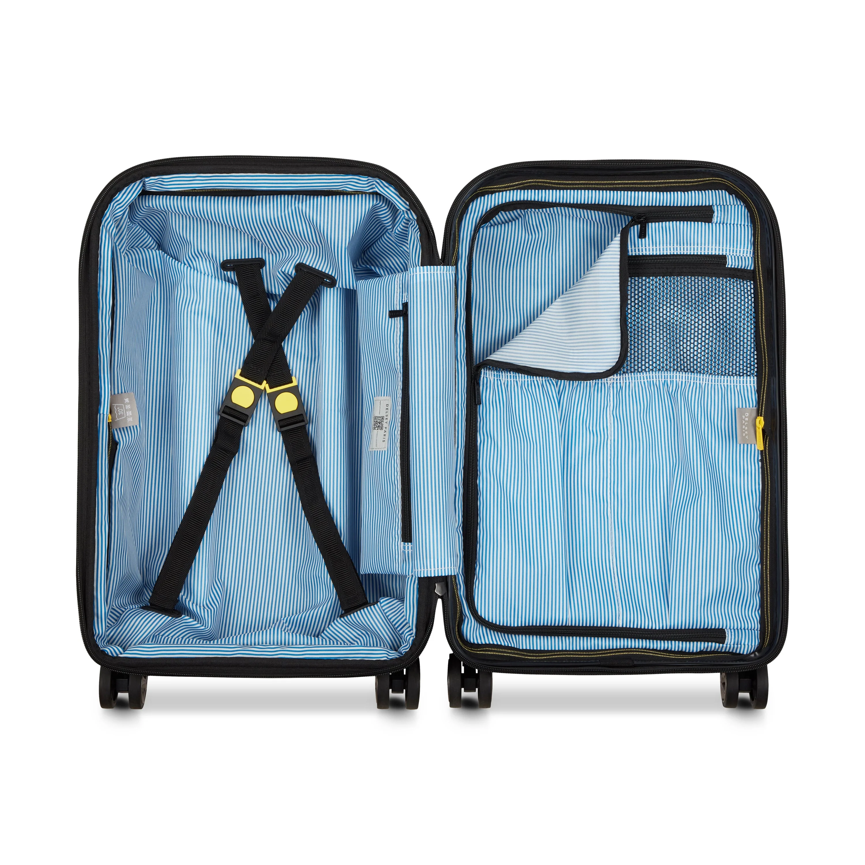 CARROUSEL 2 | Kabine Koffer Erweiterbar 55 CM SCHWARZ