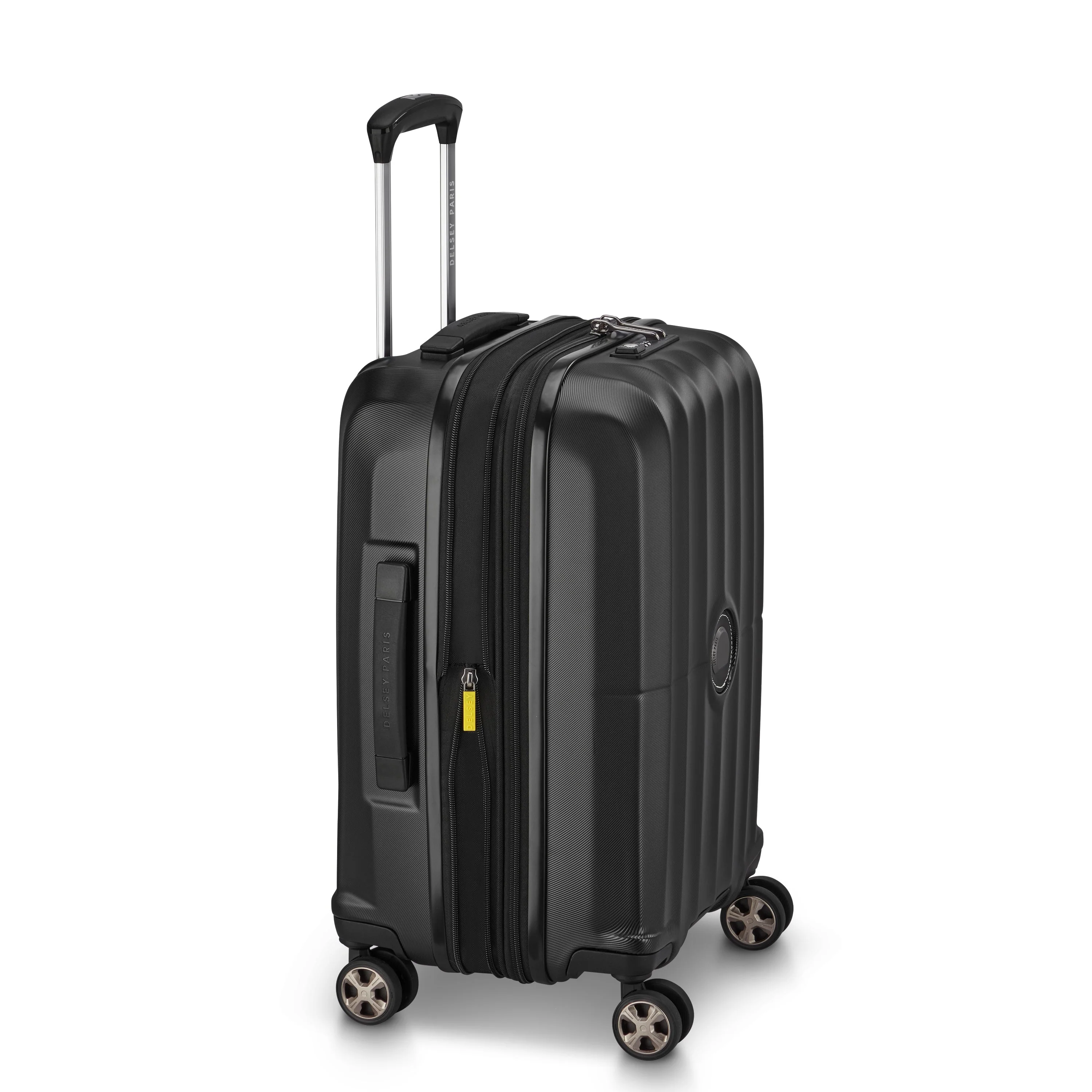 CARROUSEL 2 | Kabine Koffer Erweiterbar 55 CM SCHWARZ