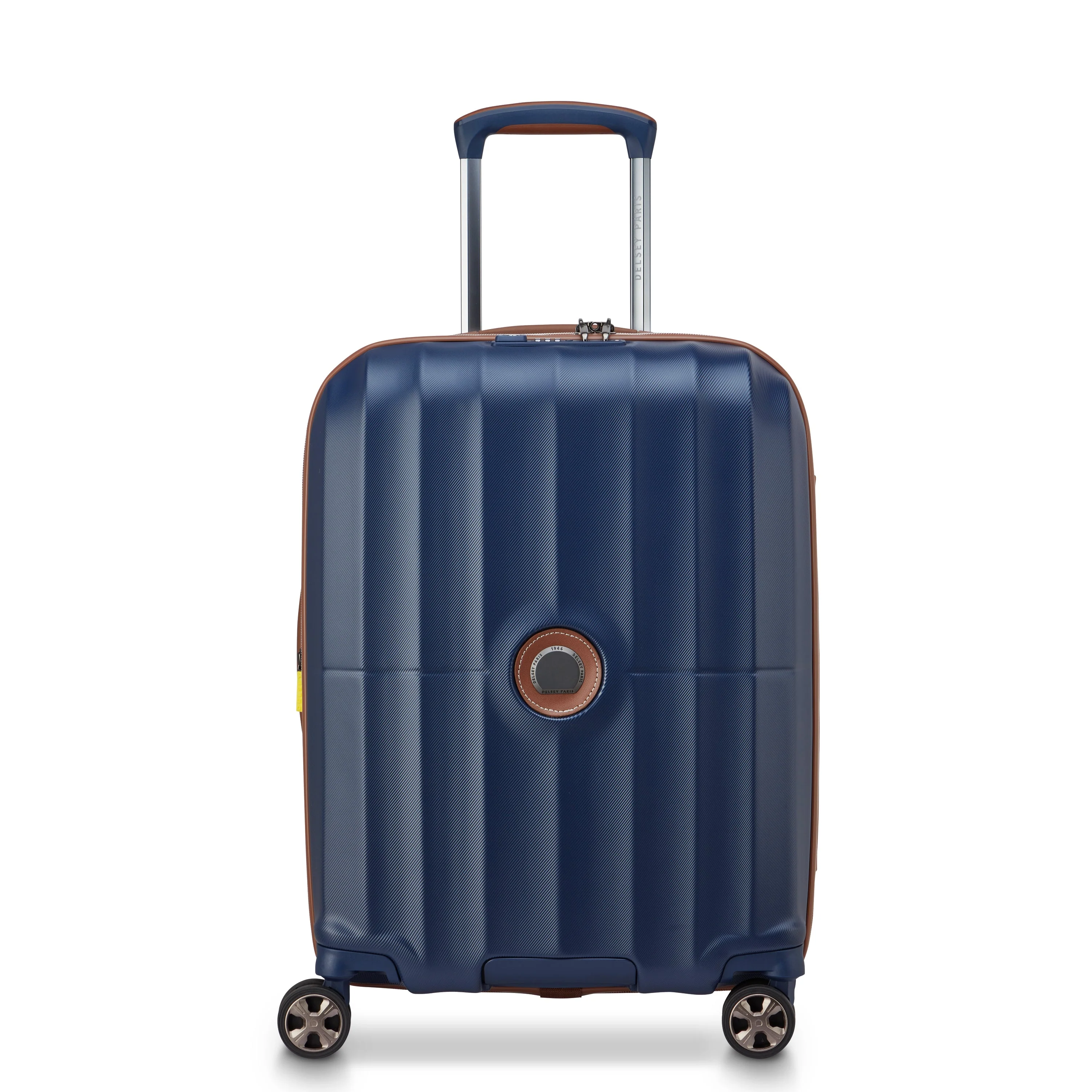 CARROUSEL 2 | Kabine Slim Koffer Erweiterbar 55 CM BLAU