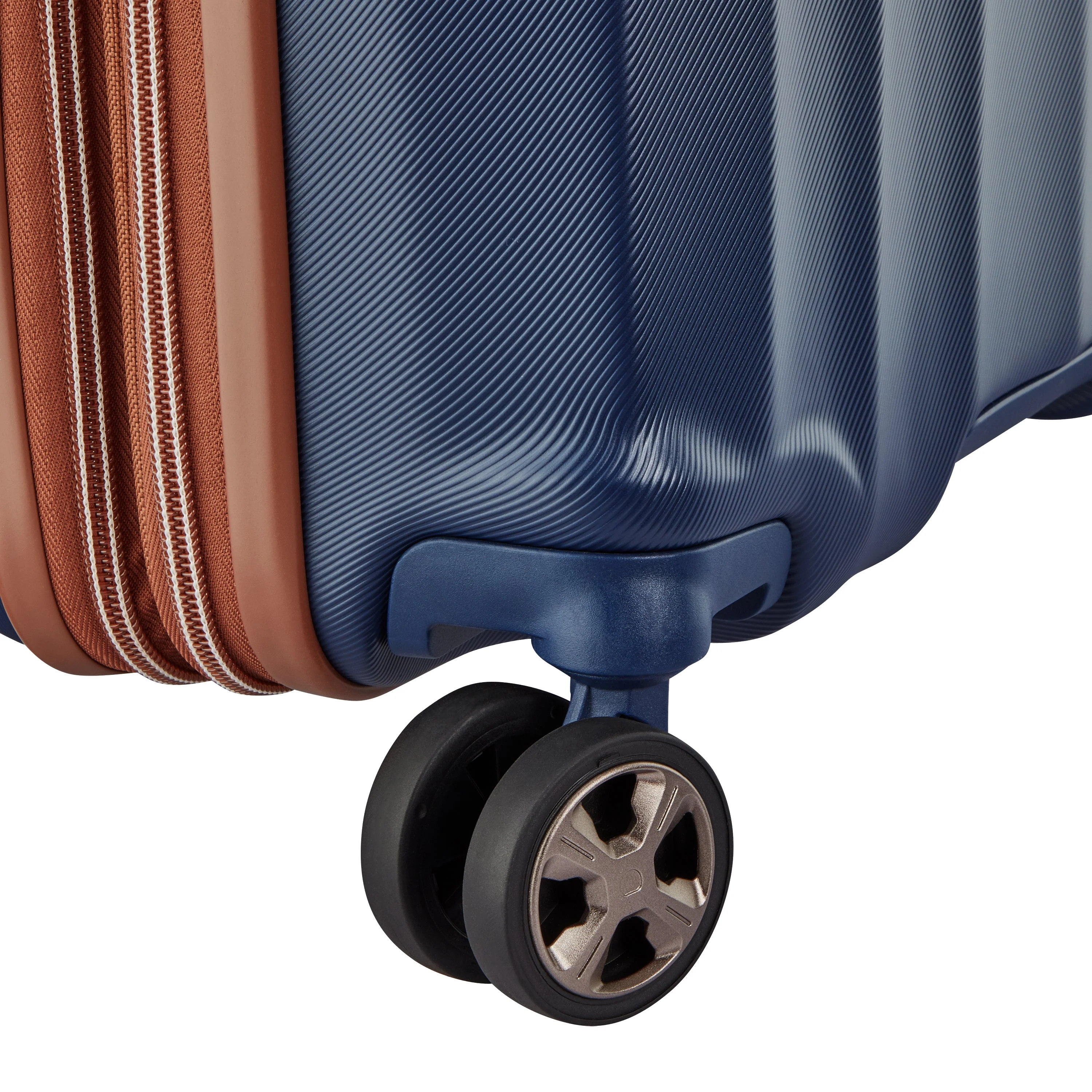 CARROUSEL 2 | Kabine Slim Koffer Erweiterbar 55 CM BLAU