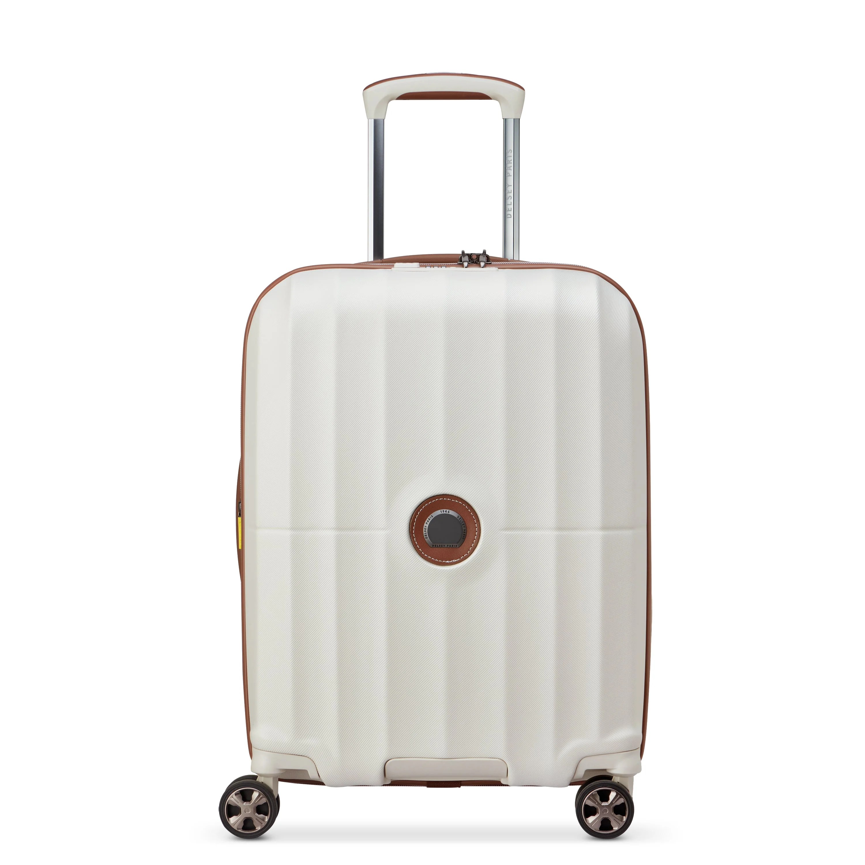 CARROUSEL 2 | Kabine Slim Koffer Erweiterbar 55 CM OFF WHITE