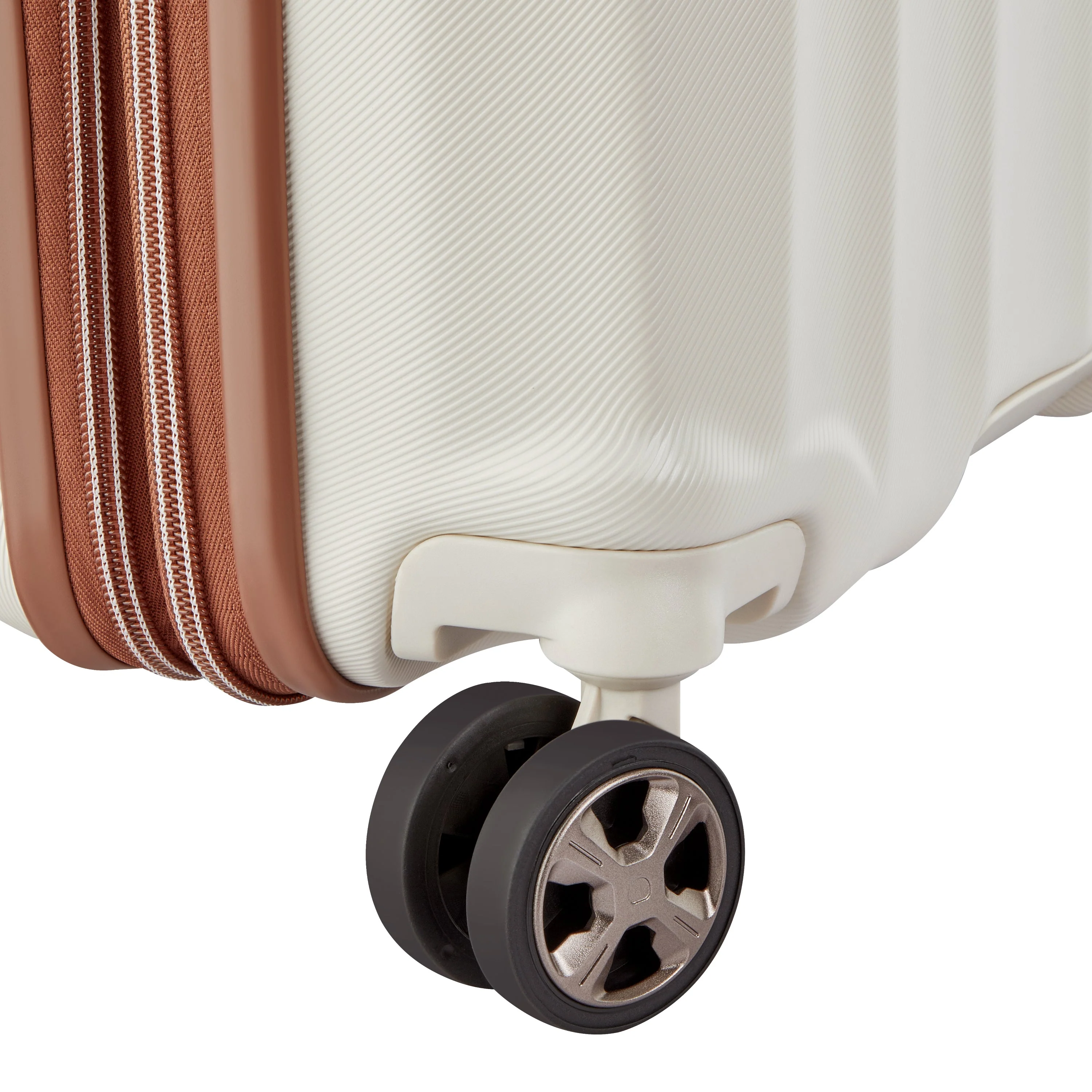 CARROUSEL 2 | Kabine Slim Koffer Erweiterbar 55 CM OFF WHITE