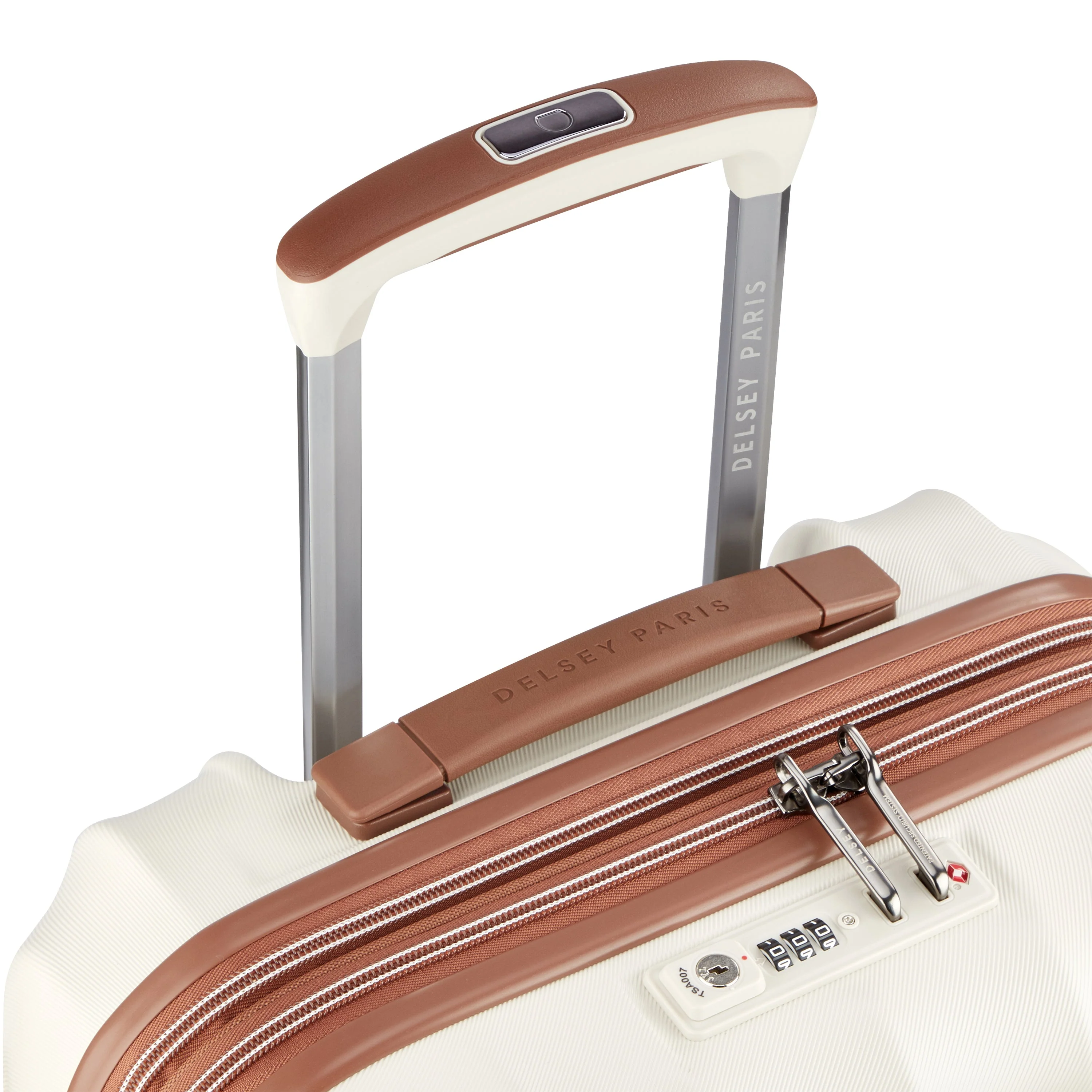 CARROUSEL 2 | Kabine Slim Koffer Erweiterbar 55 CM OFF WHITE
